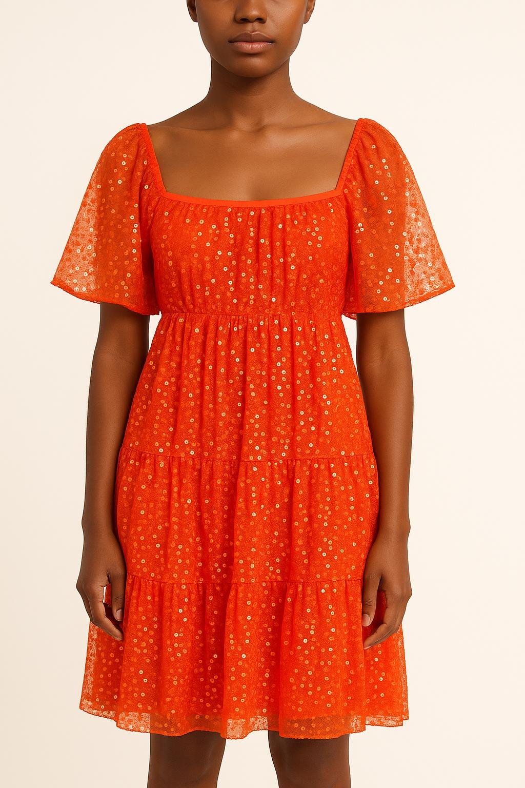 Midi dress Manoush - Seconde Main Orange
