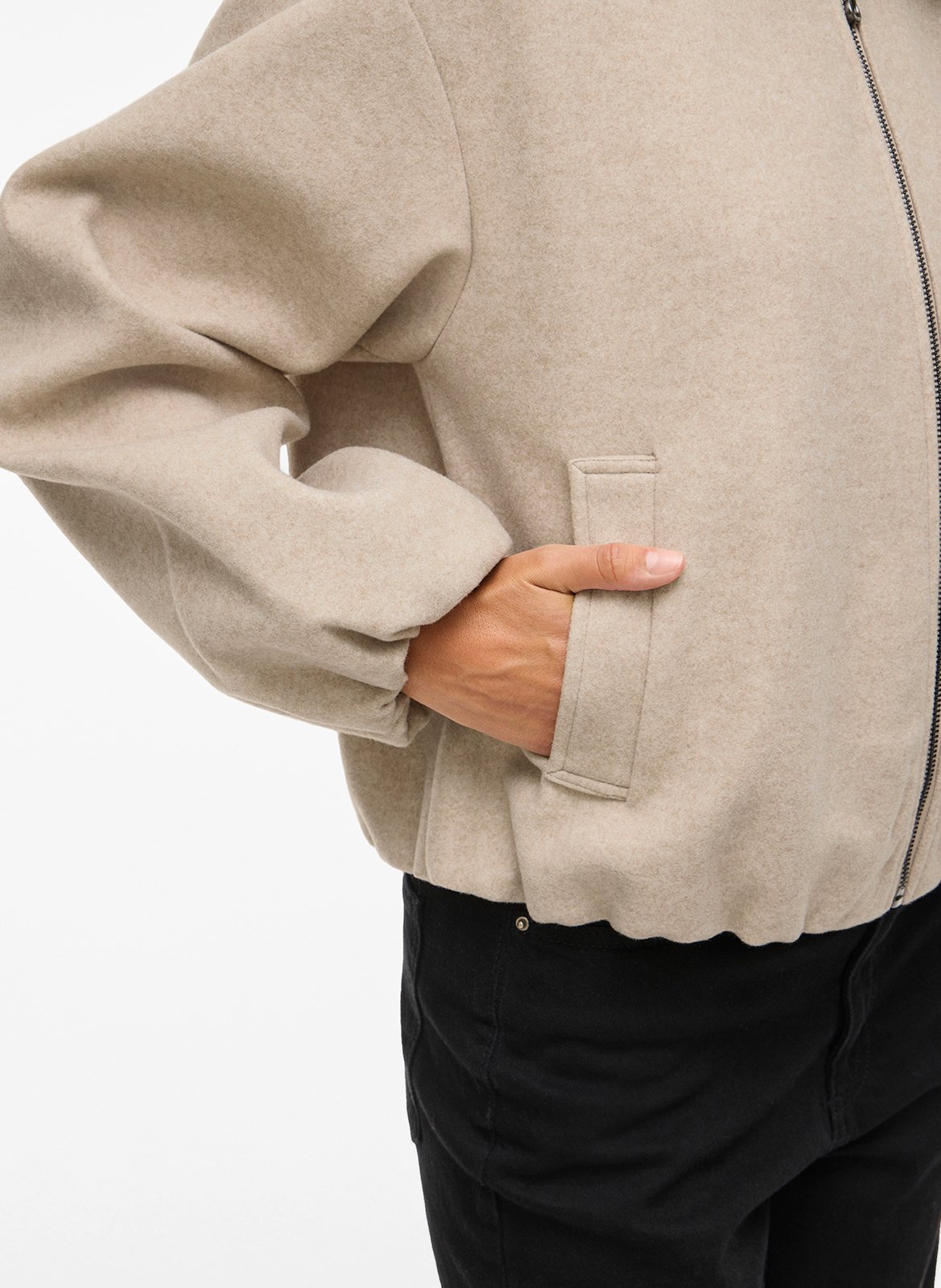 Veste col classique  VILA Beige