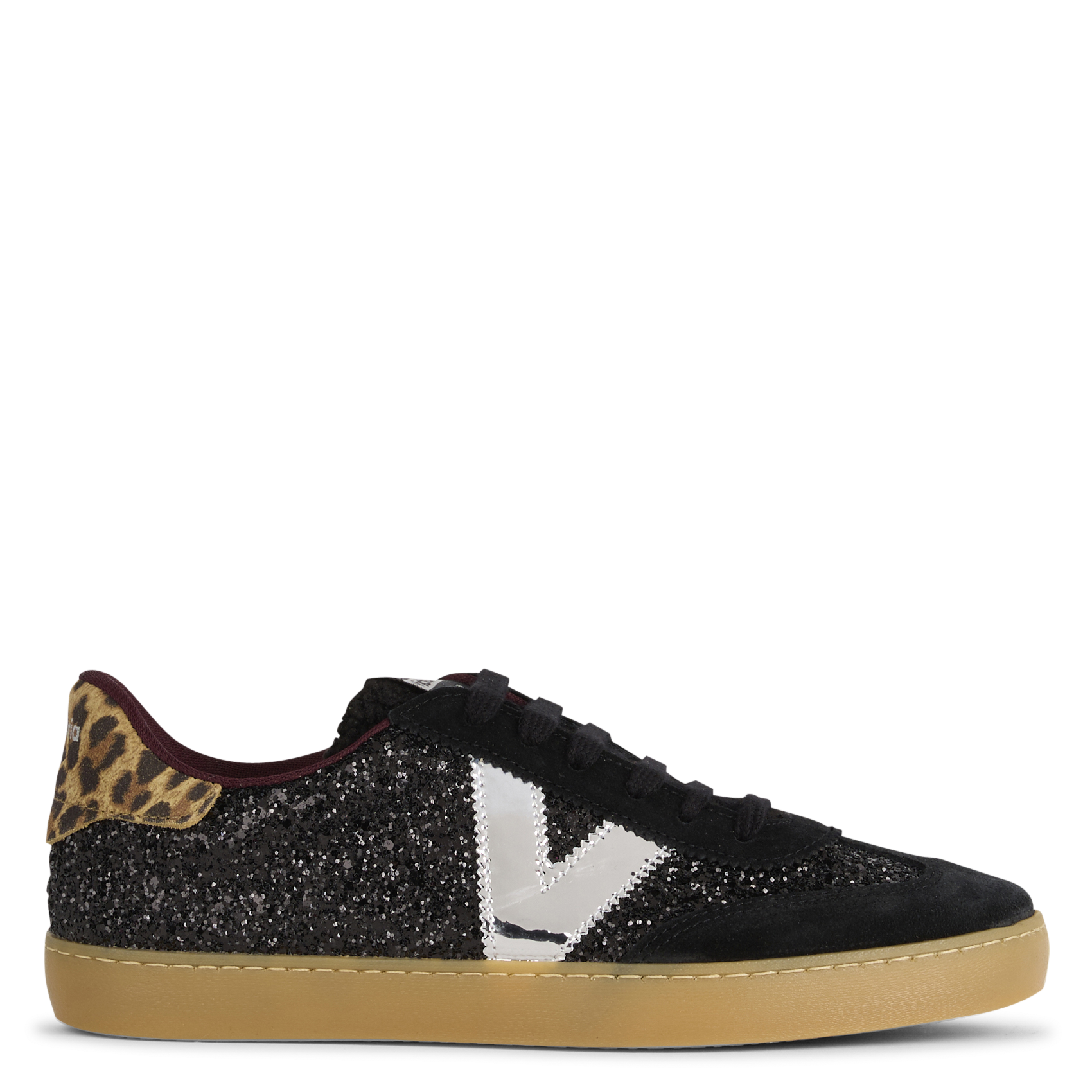 Low diamant&eacute; trainers VICTORIA Black