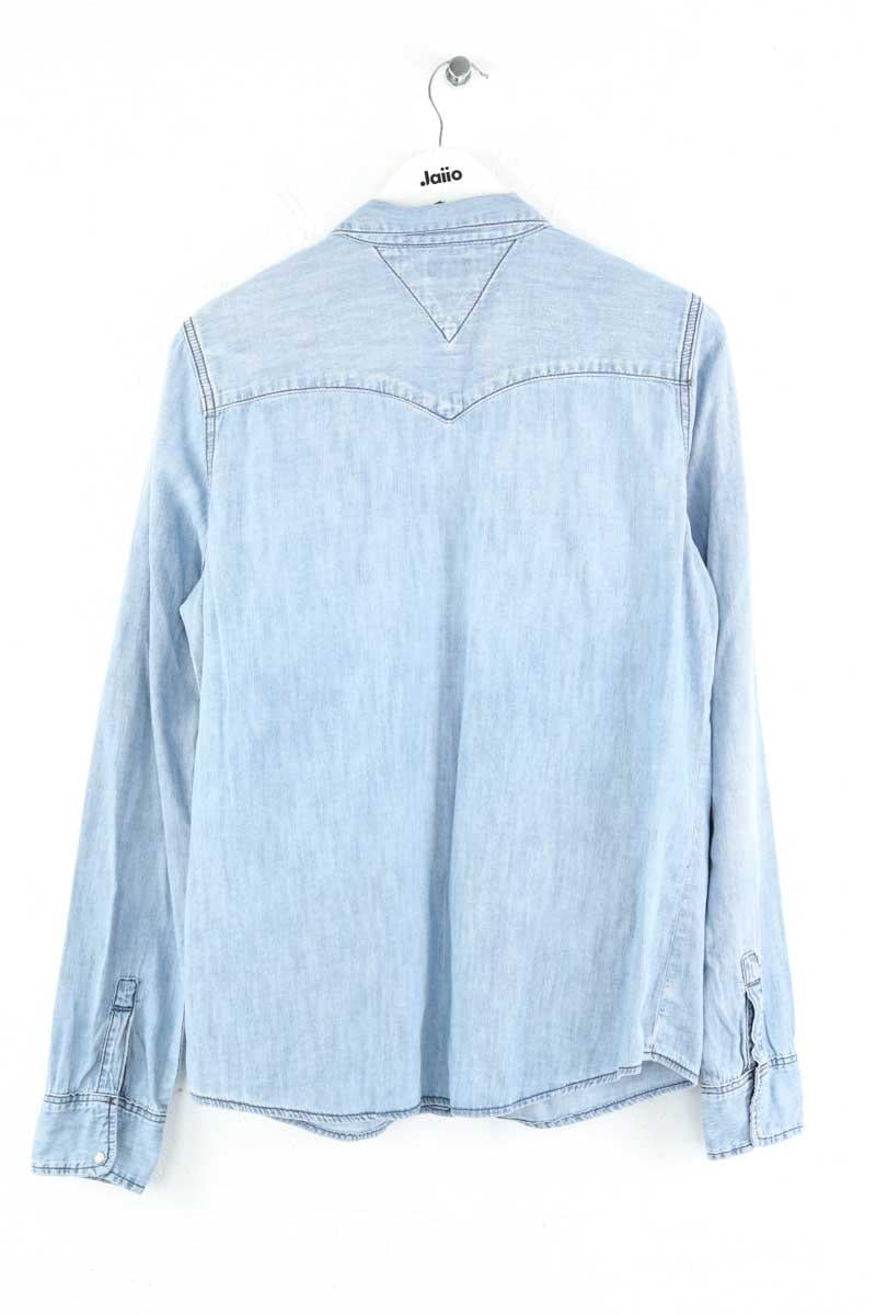 Cotton shirt TOMMY HILFIGER - SECONDE MAIN Blue