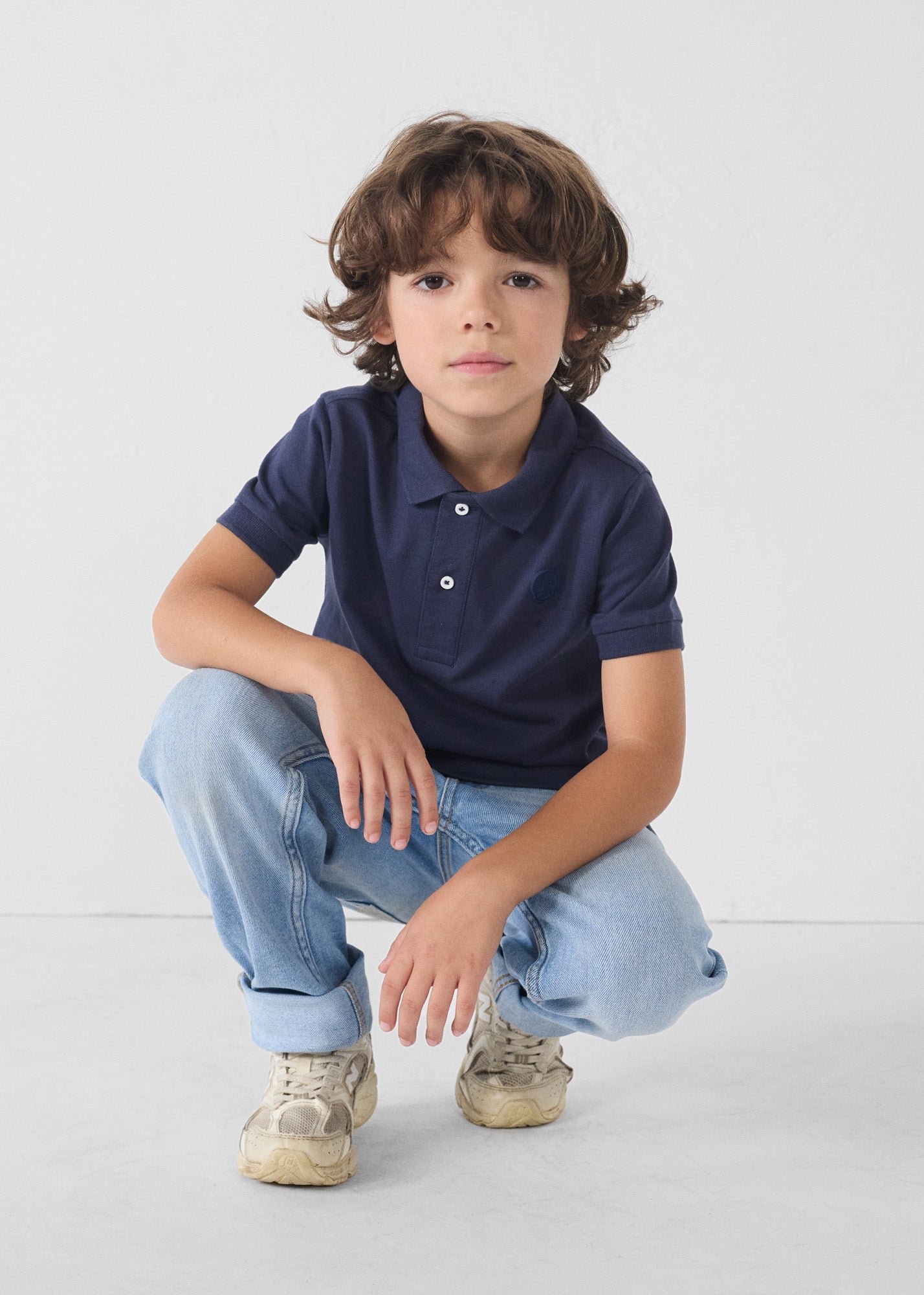 Enzo children's polo JOTT Blue