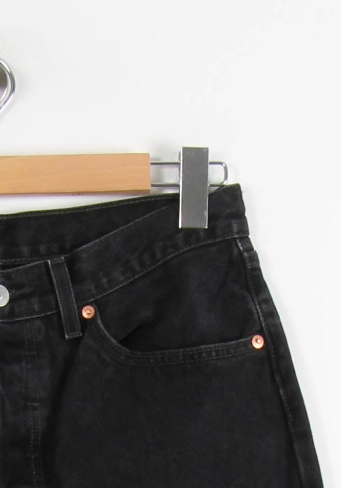 Cropped slim jeans with studs LEVI'S - Seconde main Black