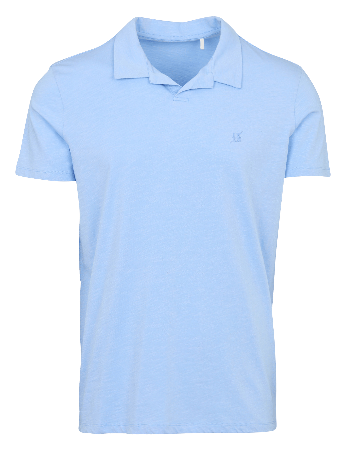 Polo manches courtes uni IKKS Bleu