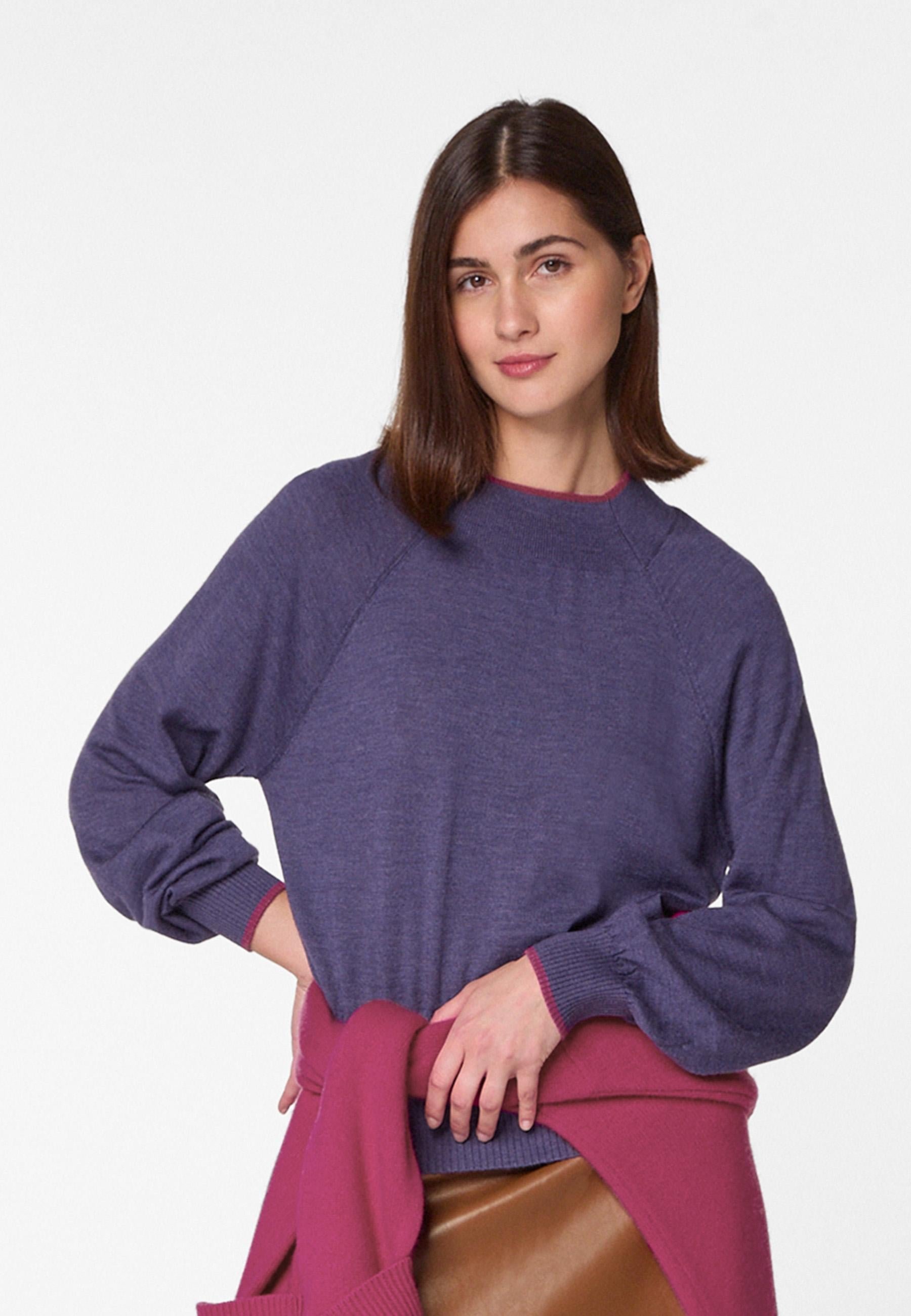 Merino wool sweater RODIER Purple