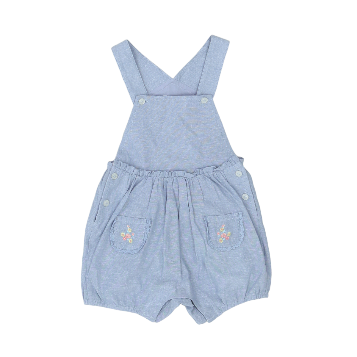Blue Baby Romper - 12 months TARTINE ET CHOCOLAT - seconde-main Blue