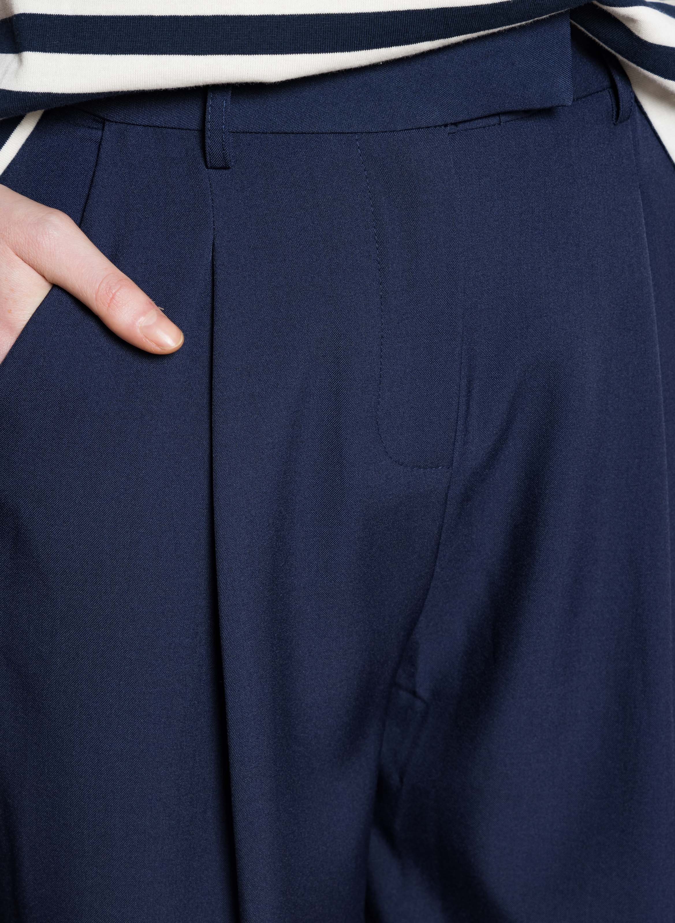 Pantalon large SUNCOO Bleu