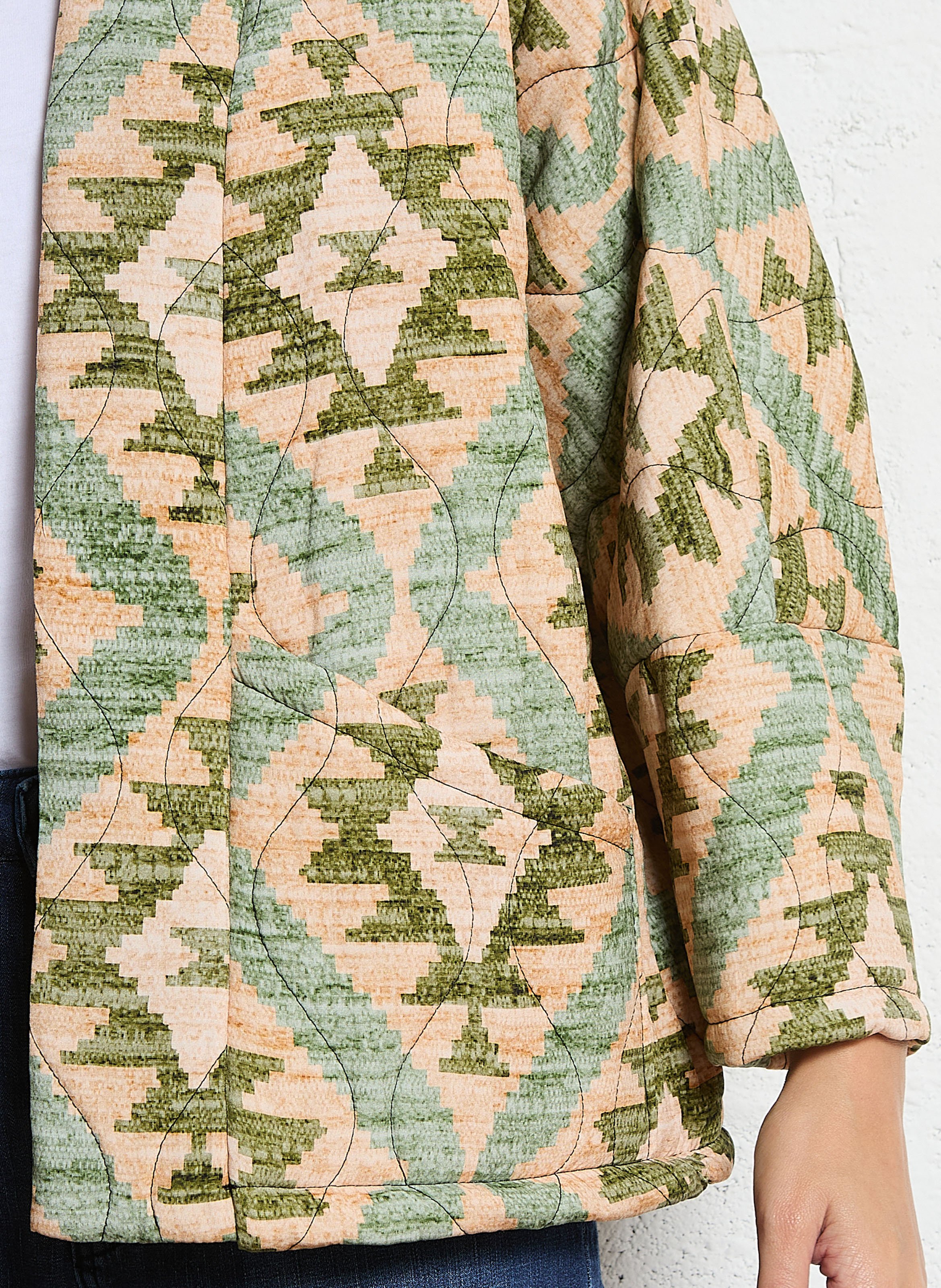 Schalkragenjacke AOKYANOS Khaki