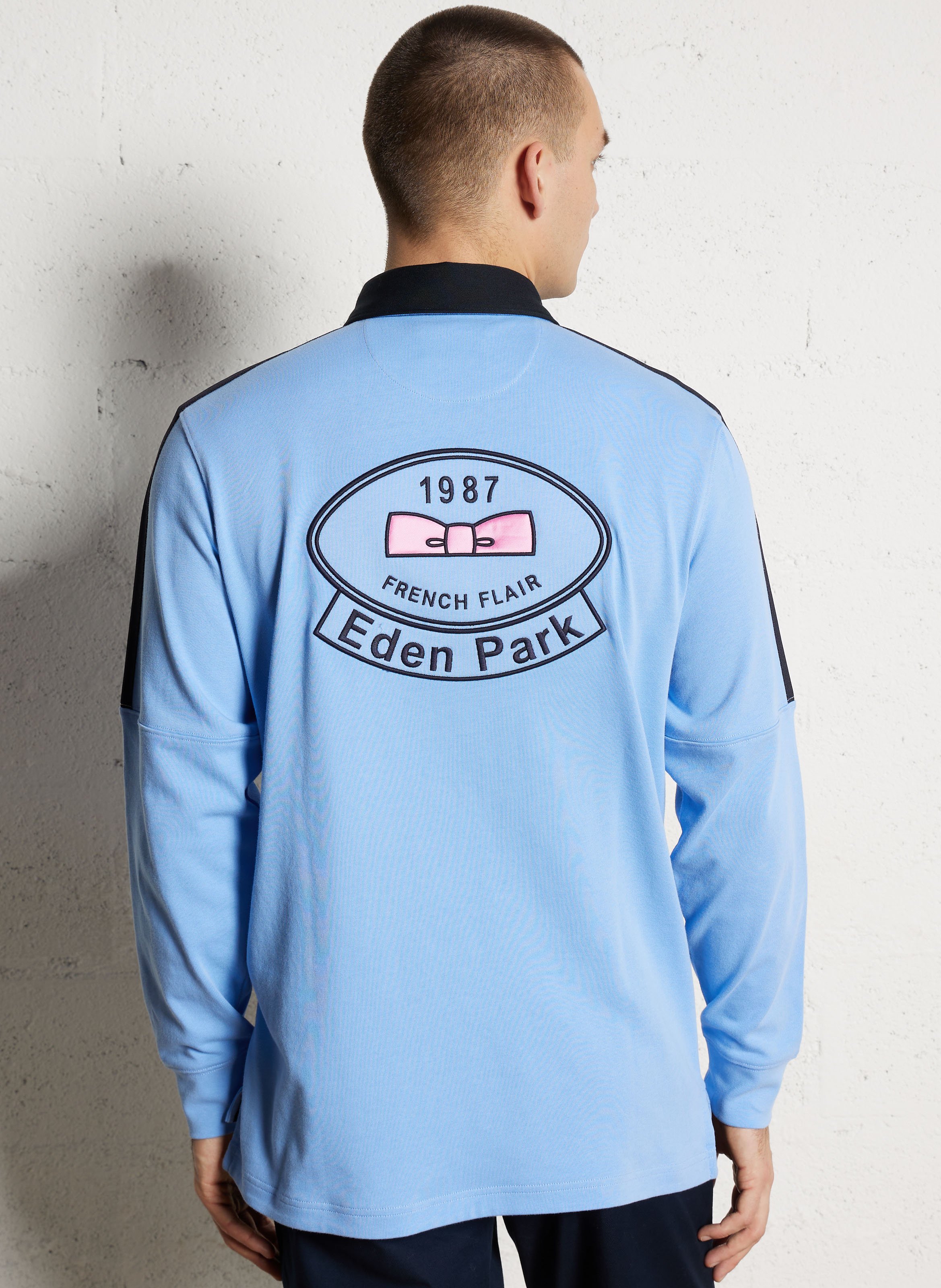 Polo en coton EDEN PARK Rose