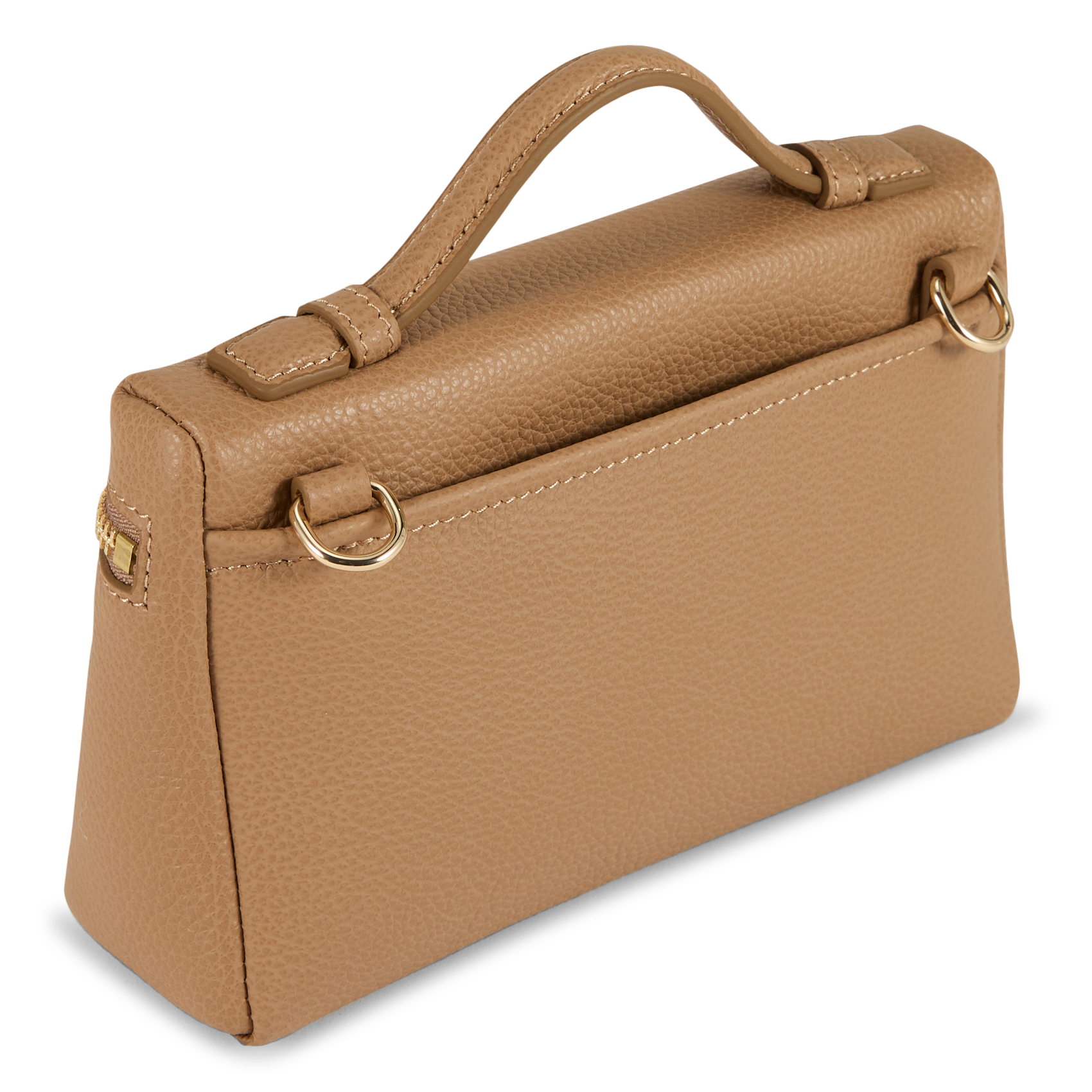 Sac bandoulière en cuir LANCASTER PARIS Beige