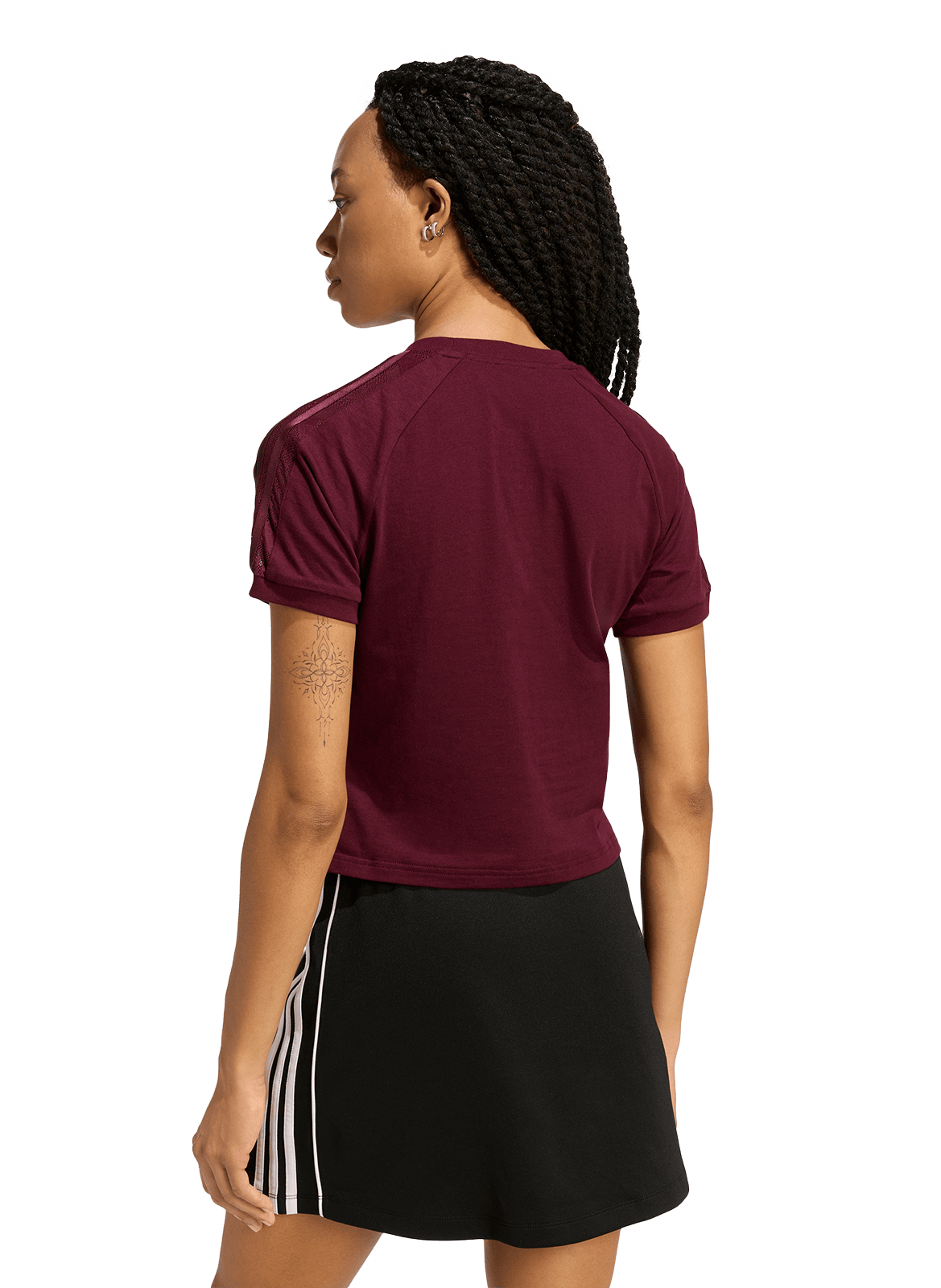 Effen T-shirt ADIDAS Rood