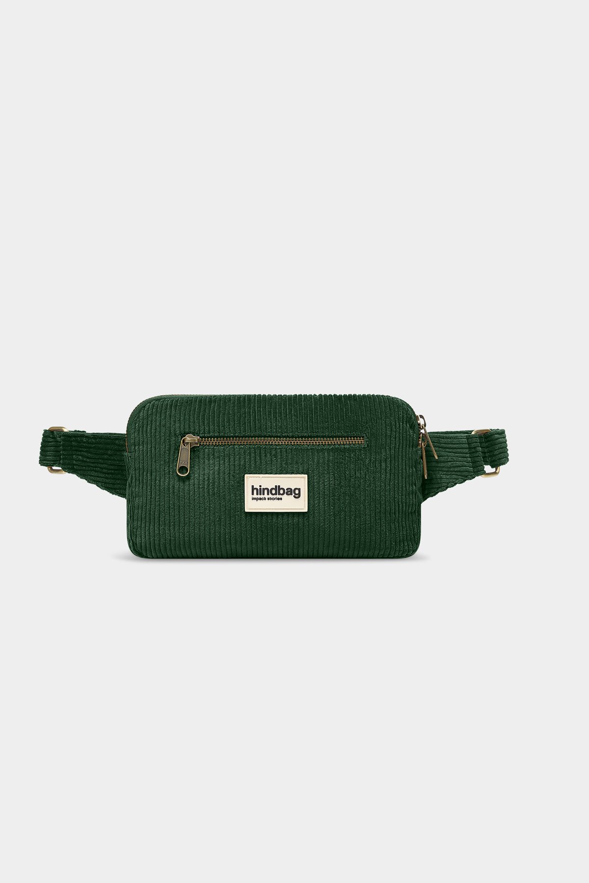 Cotton waist bag HINDBAG Green
