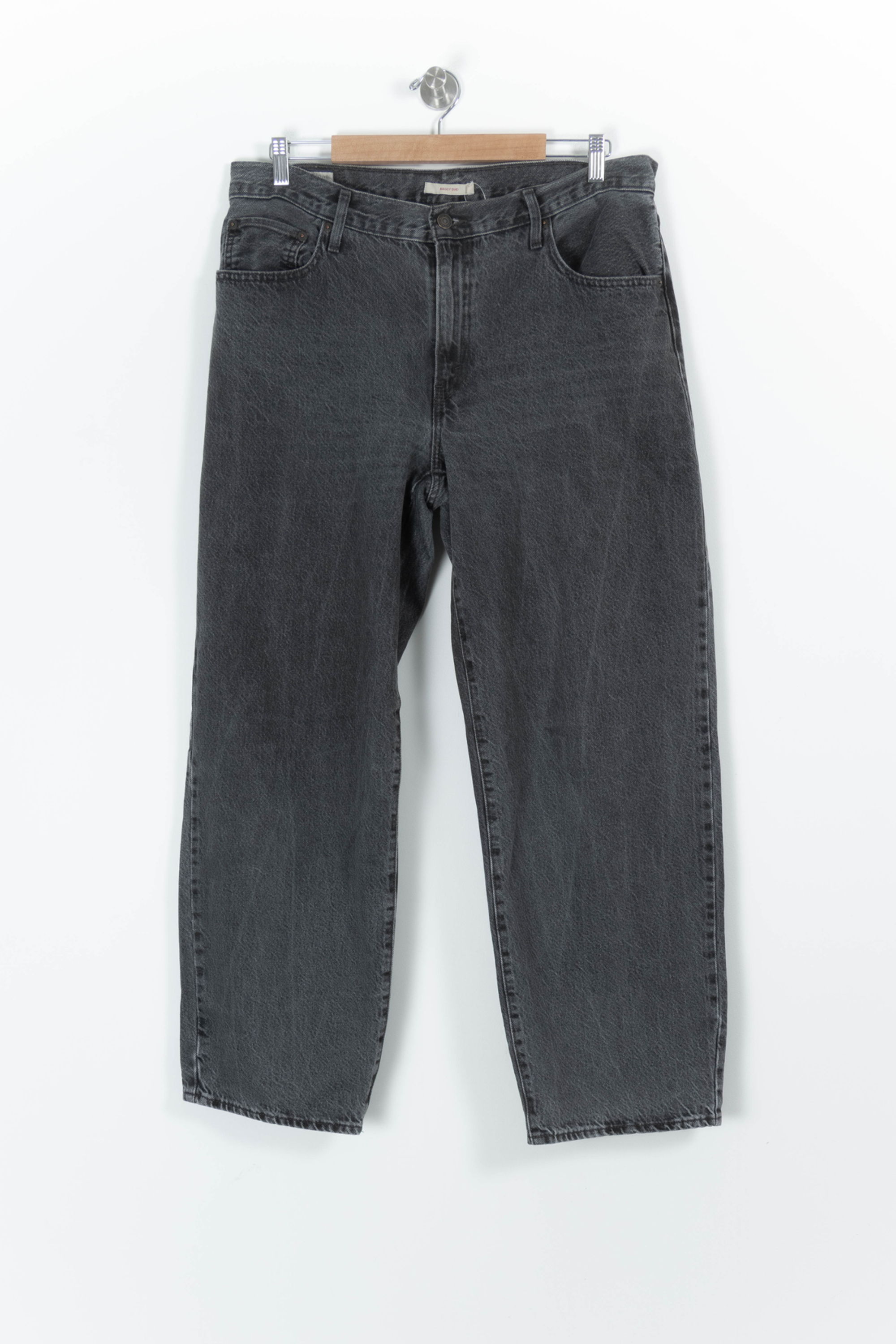 Cropped slim jeans with studs LEVI'S - Seconde main Black