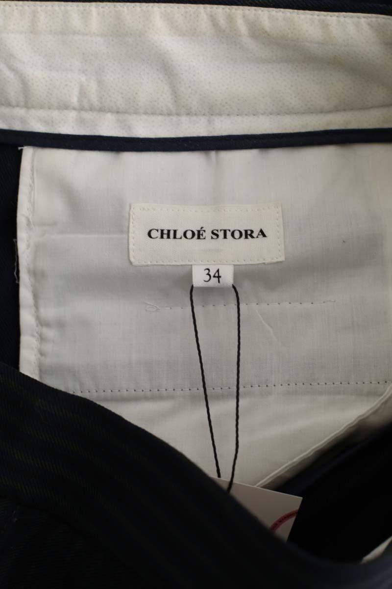 Pantalon droit CHLOE STORA - SECONDE MAIN Bleu
