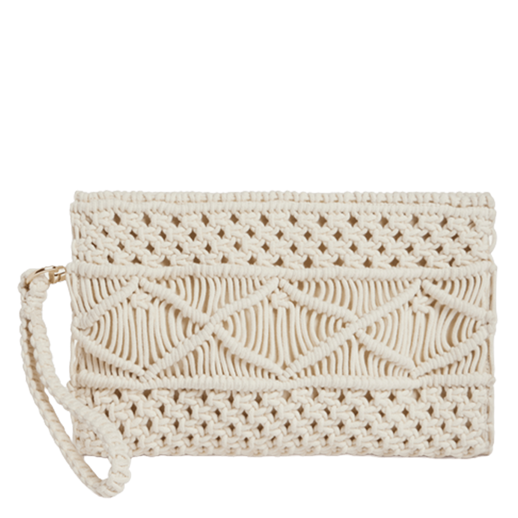 Pochette  en coton VANESSA BRUNO Beige