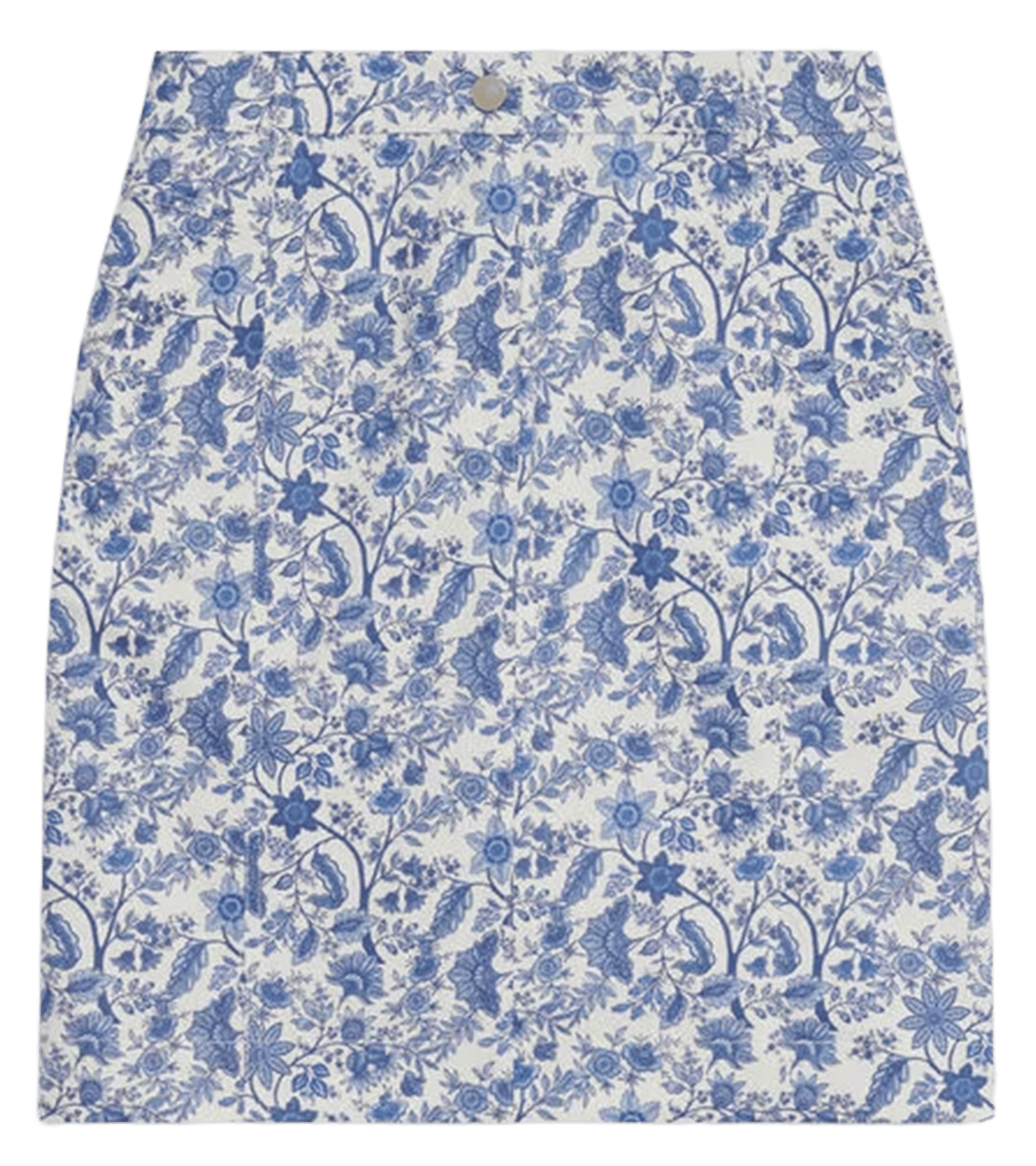 Short denim skirt | Blue CAROLL Women