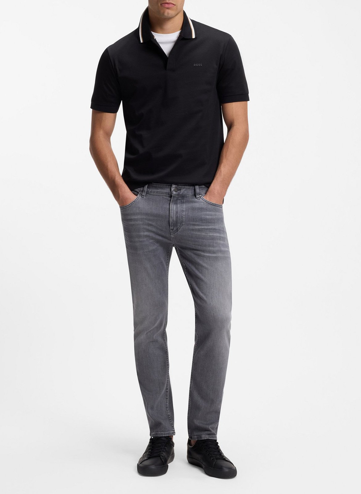 Low-top sneakers BOSS Black