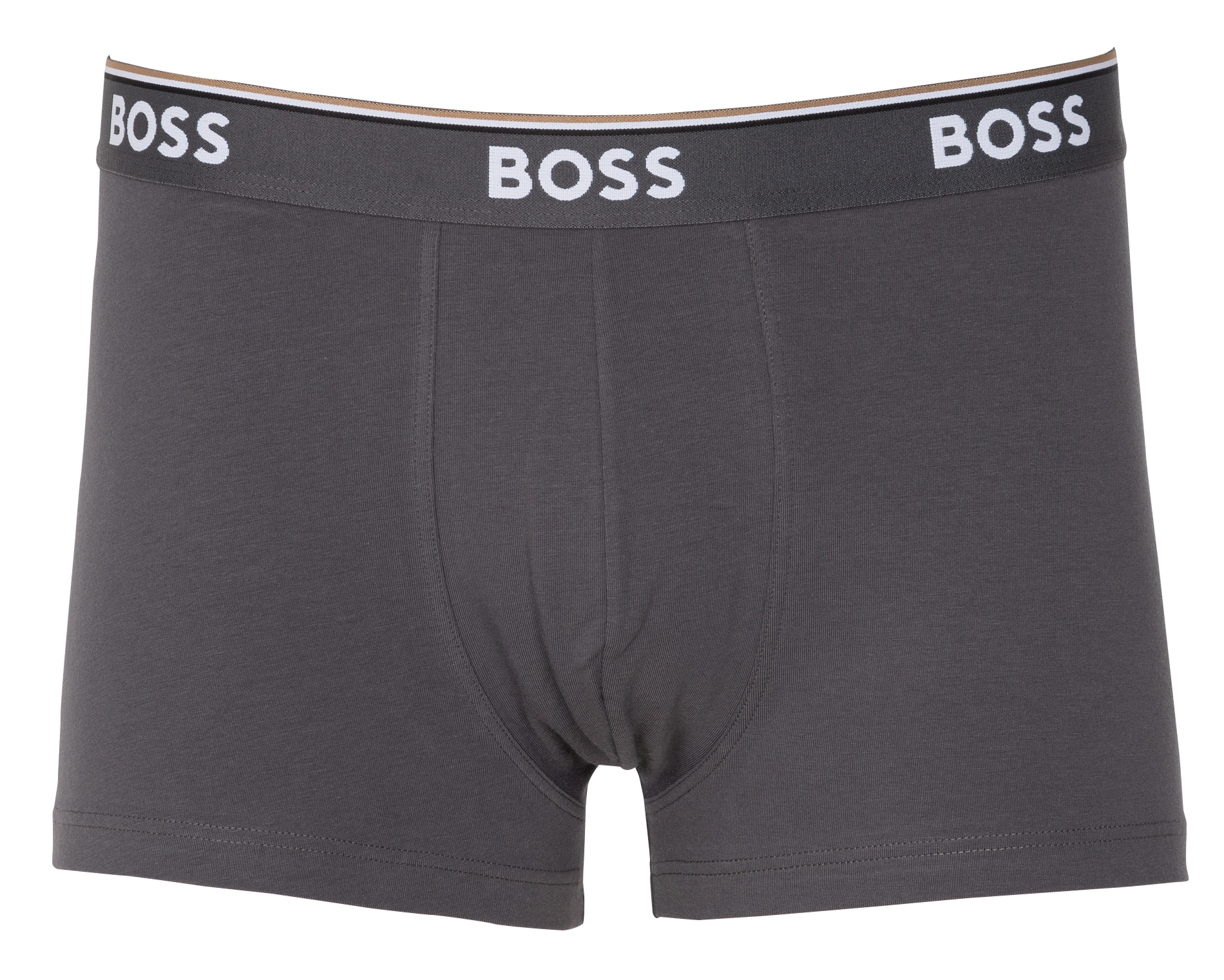 Pack of 3 cotton boxer shorts BOSS Blue