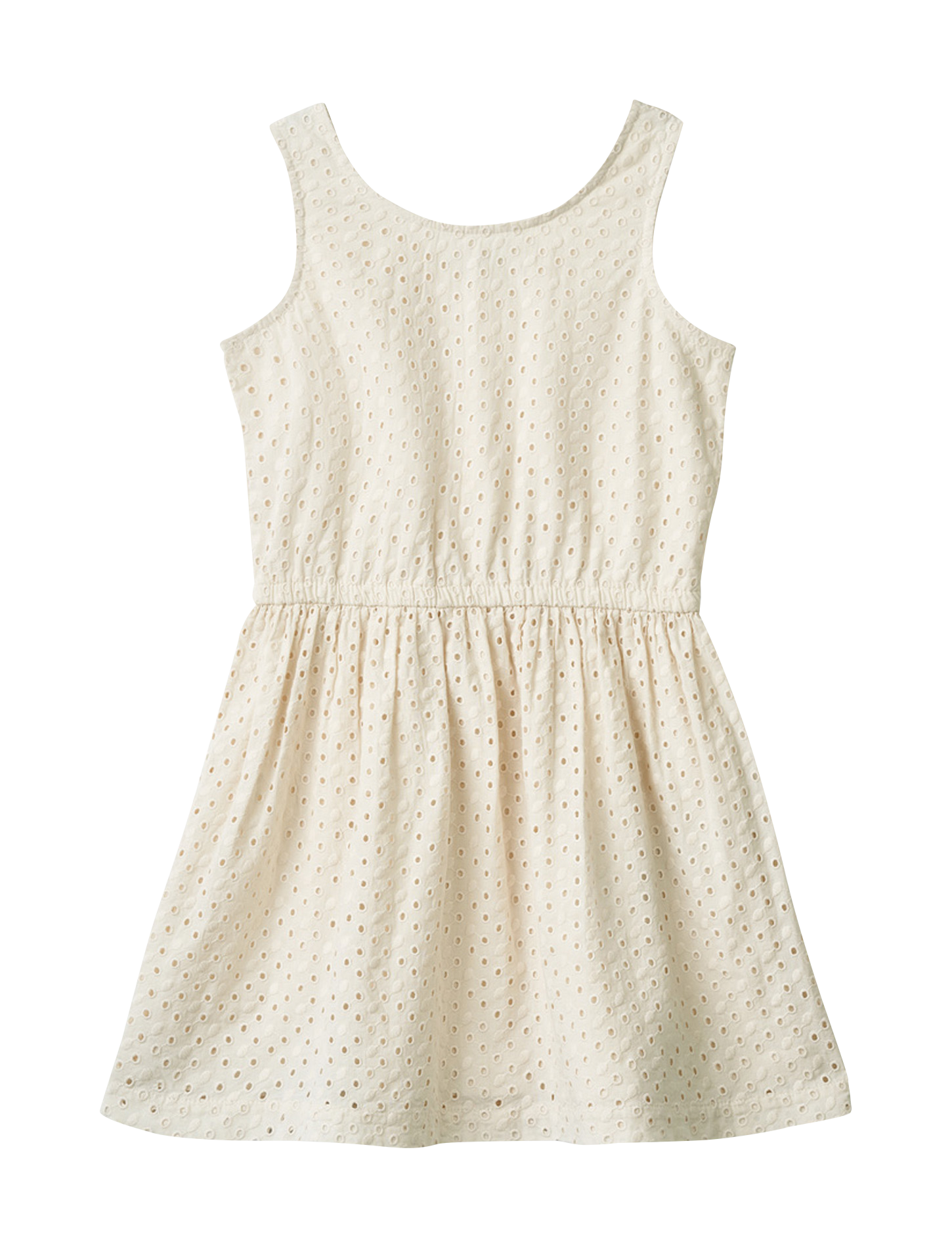 Robe col rond en broderie anglaise LIEWOOD Beige