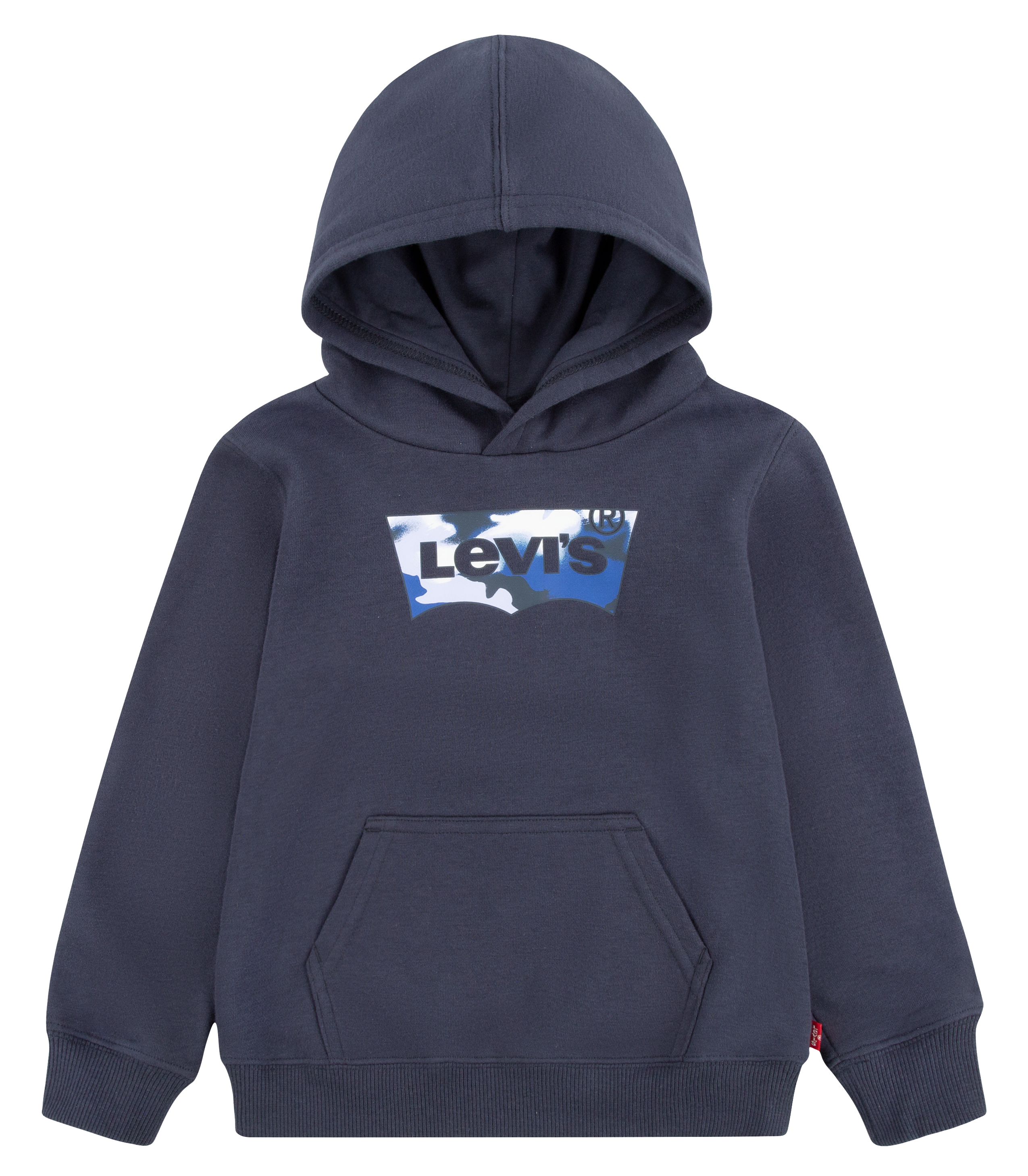 Sweat à capuche sérigraphié  en coton mélangé LEVI'S KIDS