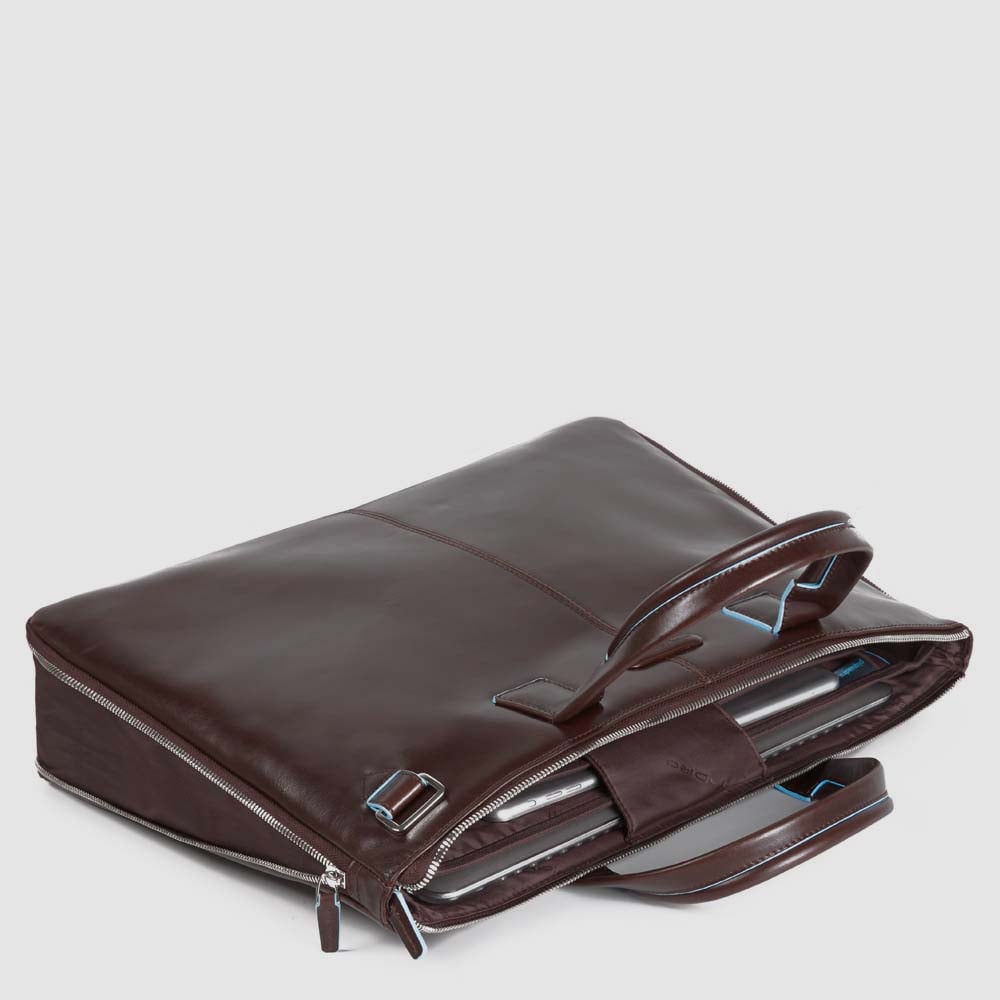 Block color shopping bag PIQUADRO Black