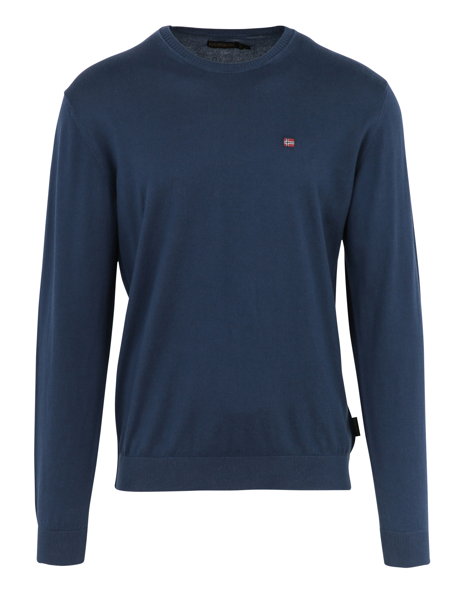 Straight cotton sweater NAPAPIJRI Blue