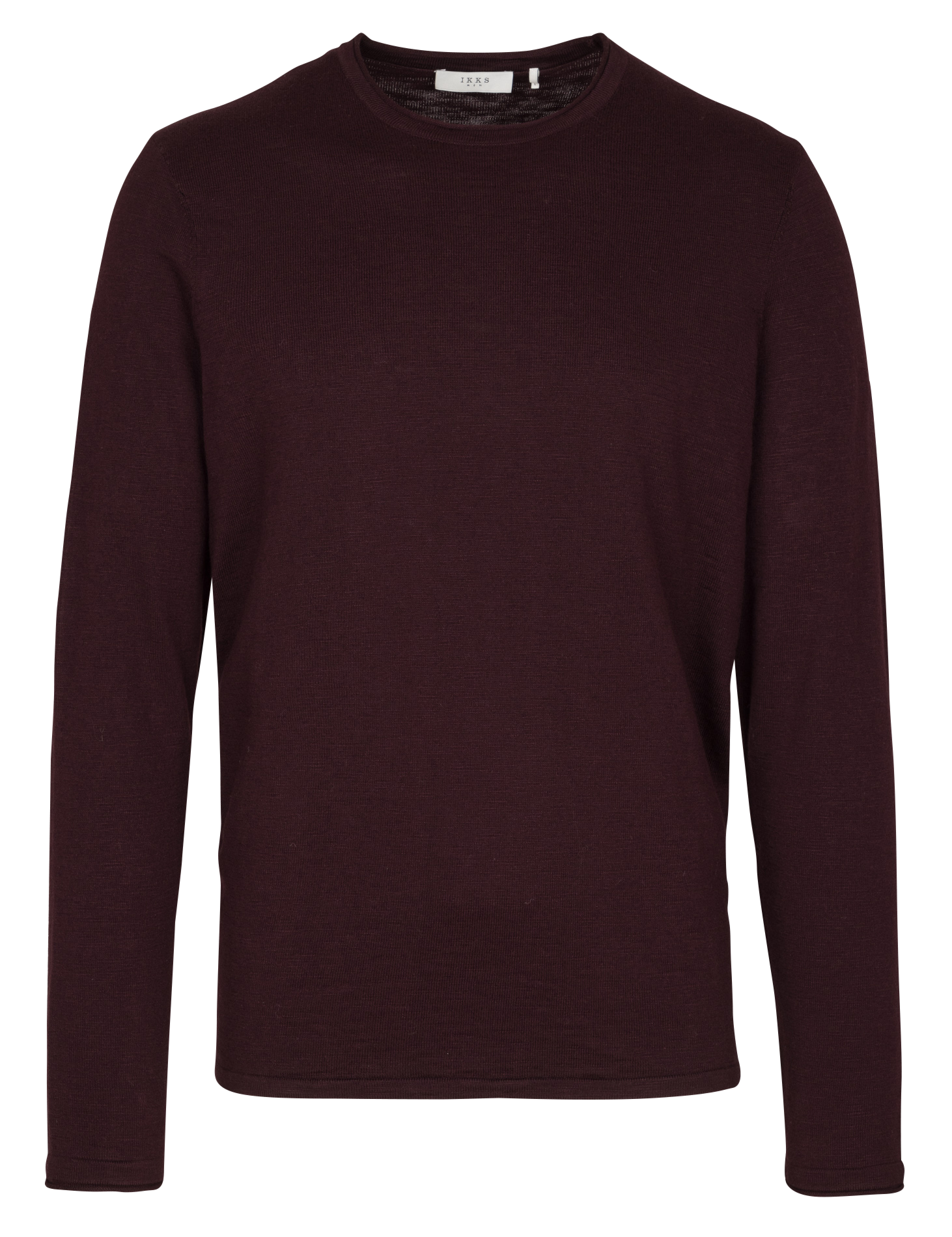 Gerade geschnittener Baumwollpullover IKKS Violett