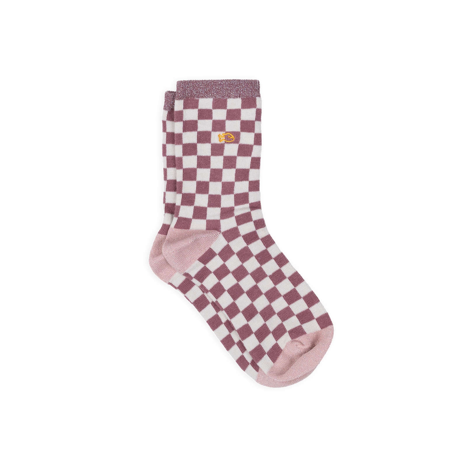 Checked combed cotton socks BILLYBELT