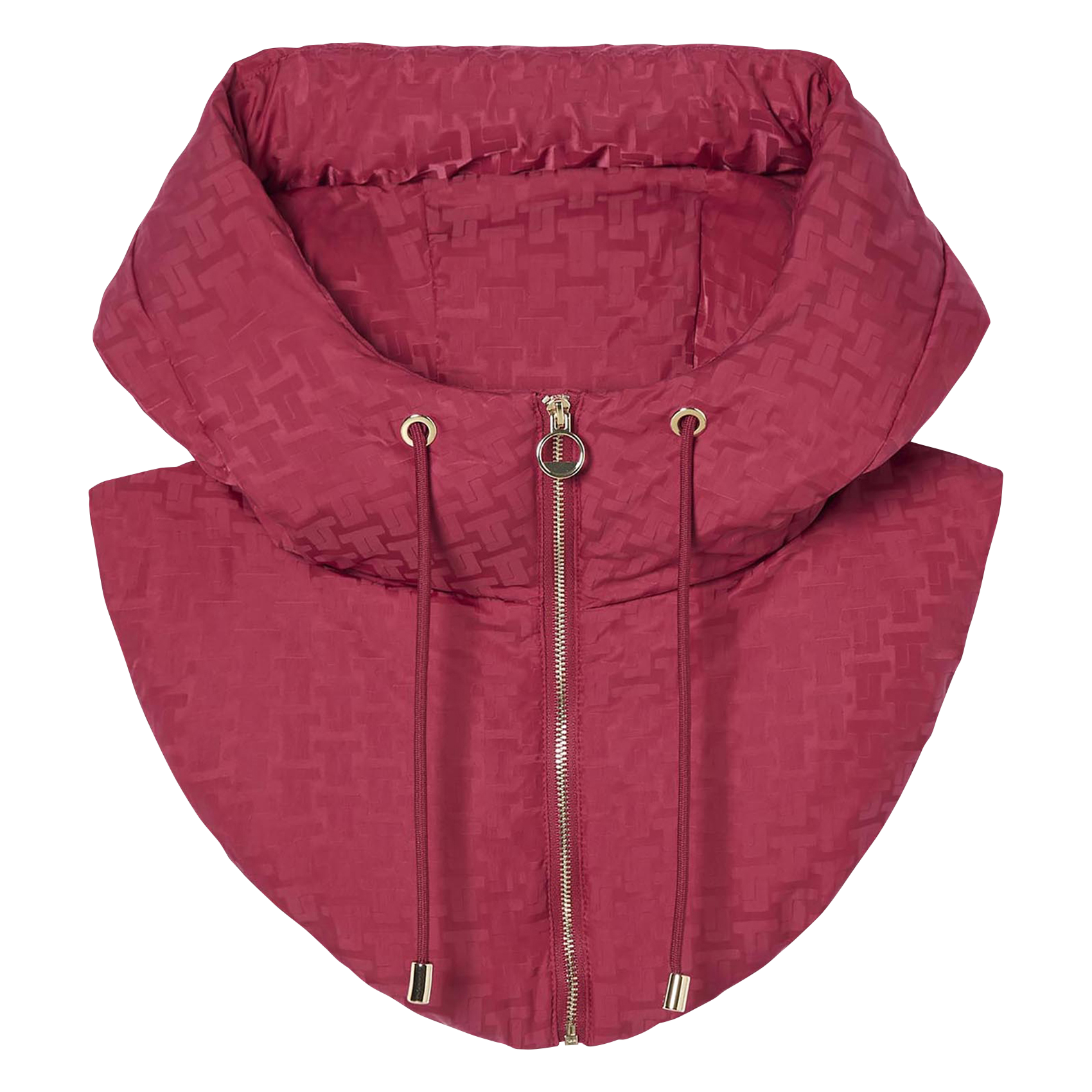 Detachable hood TARA JARMON Red