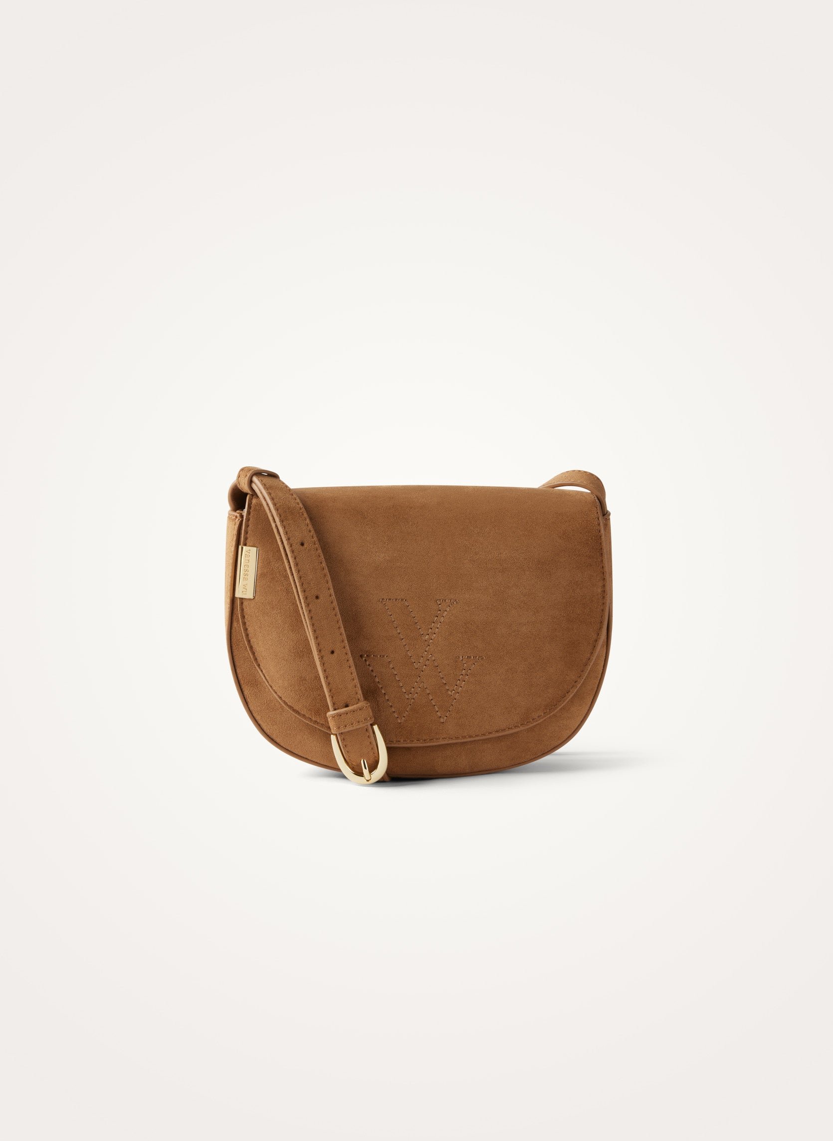 Suede shoulder bag VANESSA WU