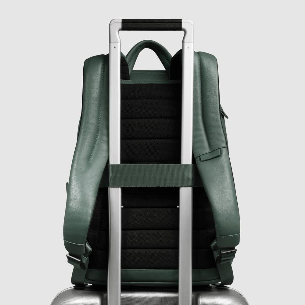 15.6" Laptop Backpack PIQUADRO Green