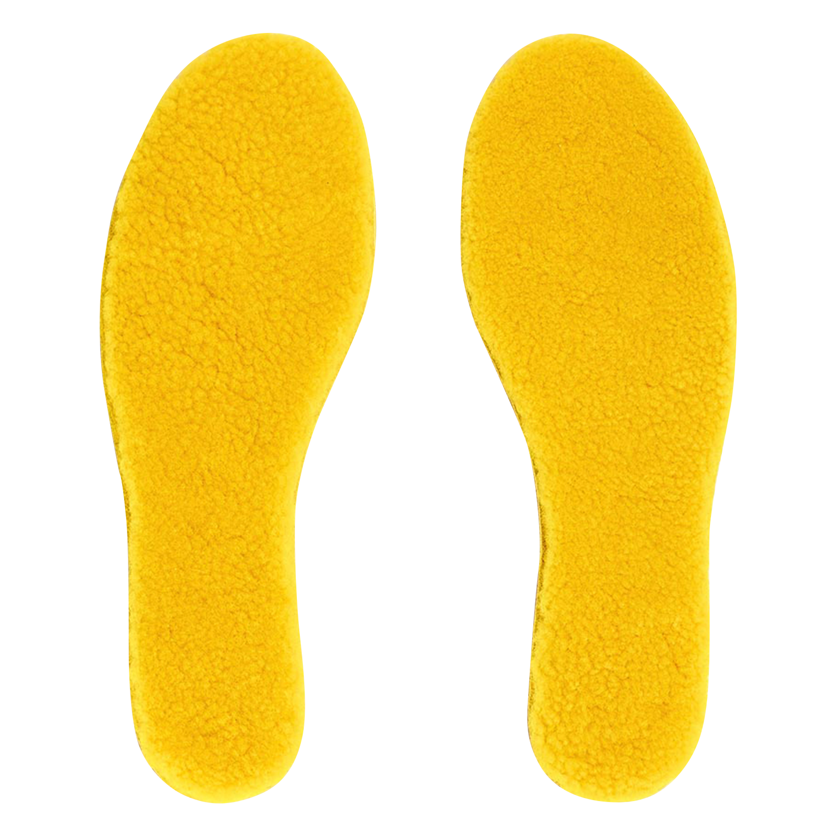 Einlegesohlen aus Merinowolle und Kork ILDA'S SHEEP Gelb