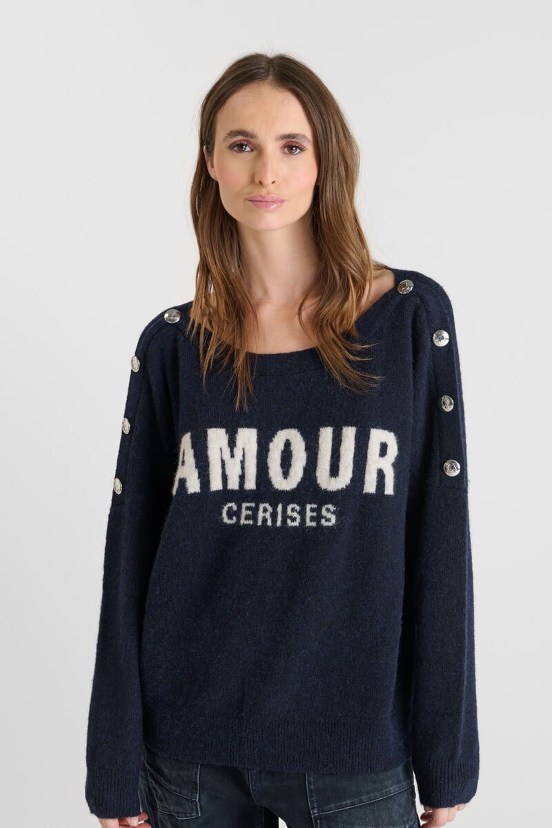 Sweater LE TEMPS DES CERISES Blue
