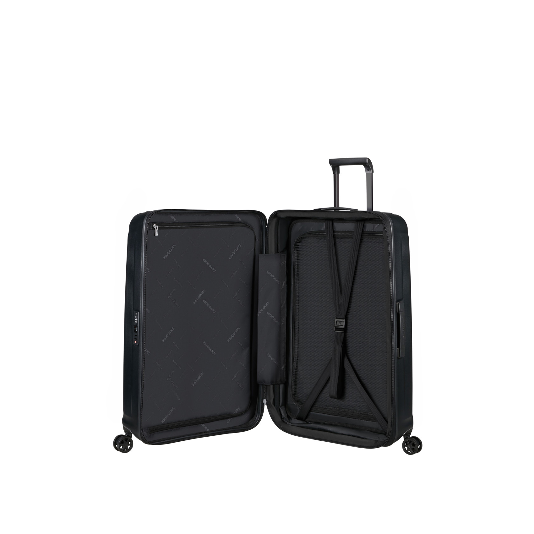 Nuon 4-wheel suitcase size M SAMSONITE Black