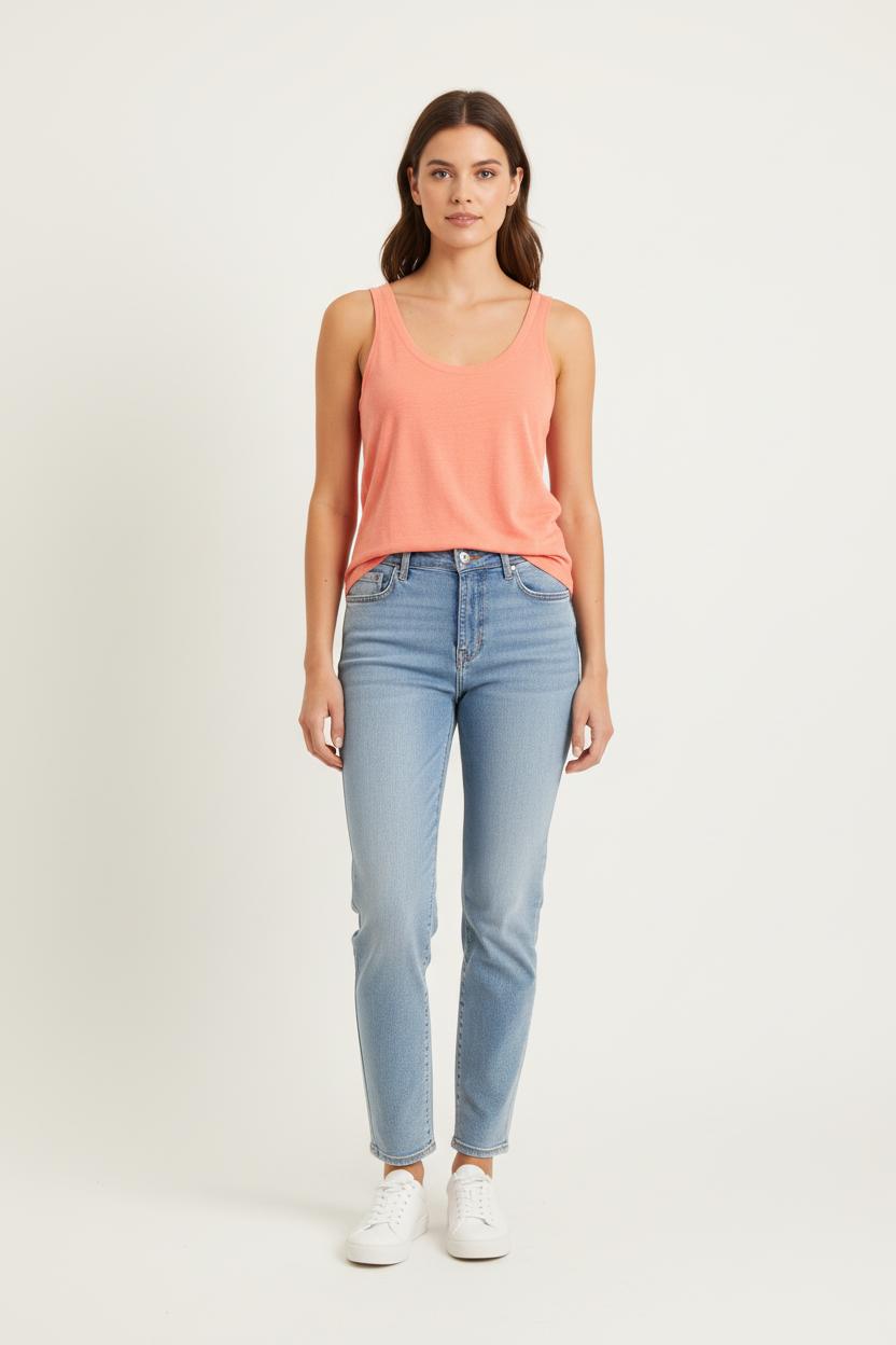 Top & tank top COMPTOIR DES COTONNIERS - Seconde main Orange