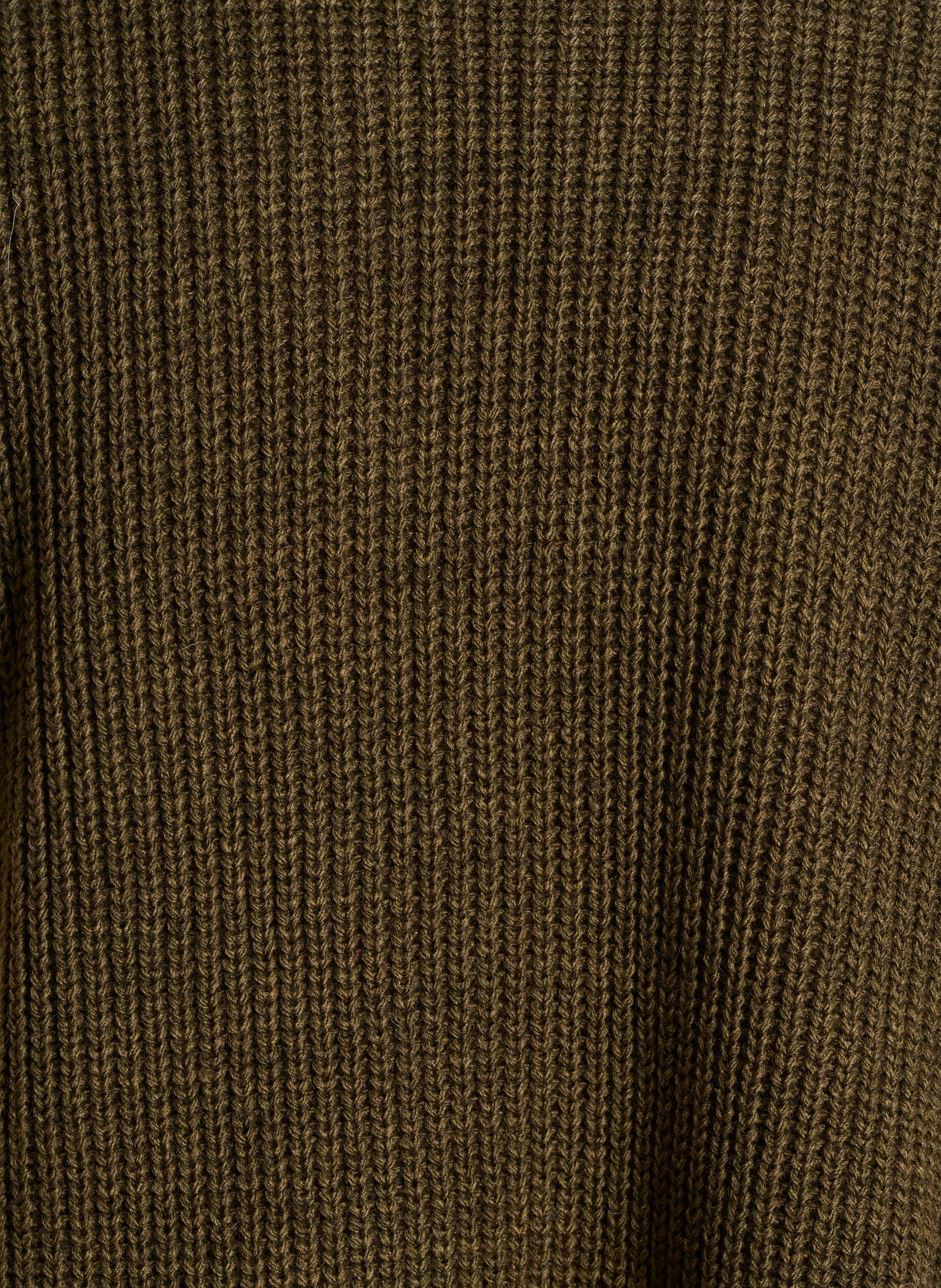 Round-neck cardigan LA FEE MARABOUTEE Green