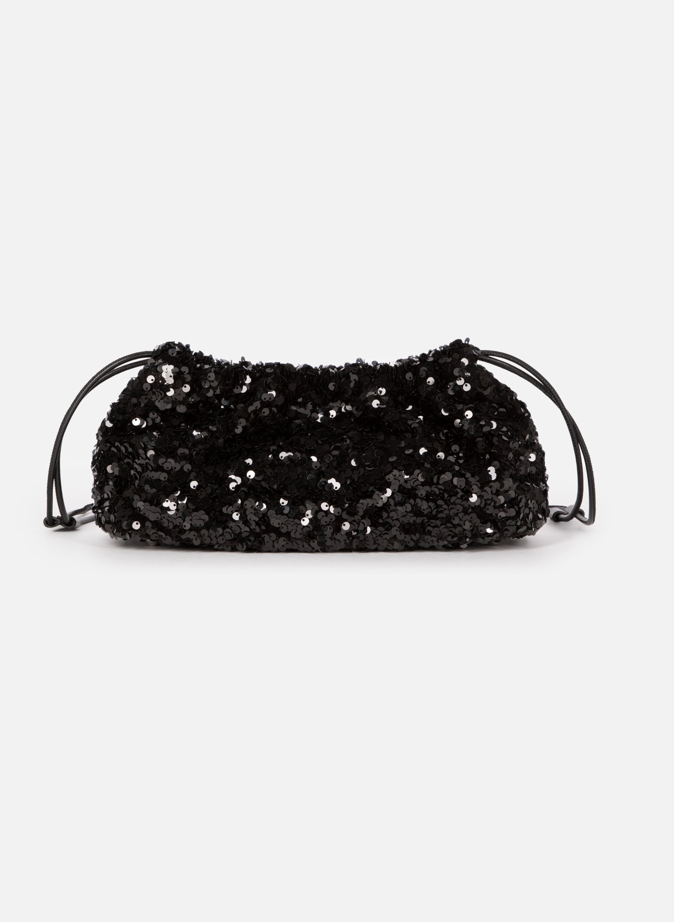 Sequin Taylor bag THE KOOPLES Black