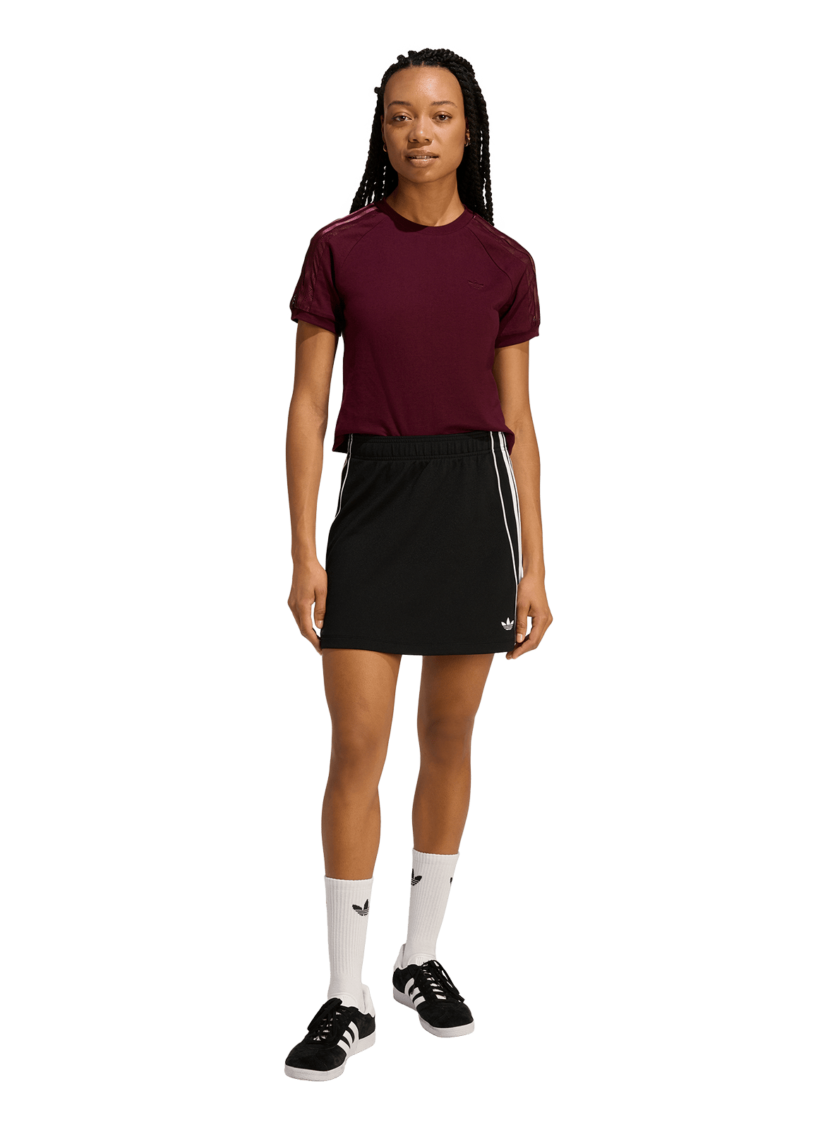 Effen T-shirt ADIDAS Rood