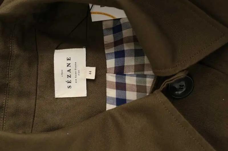 Trench coat SEZANE - Seconde main Khaki