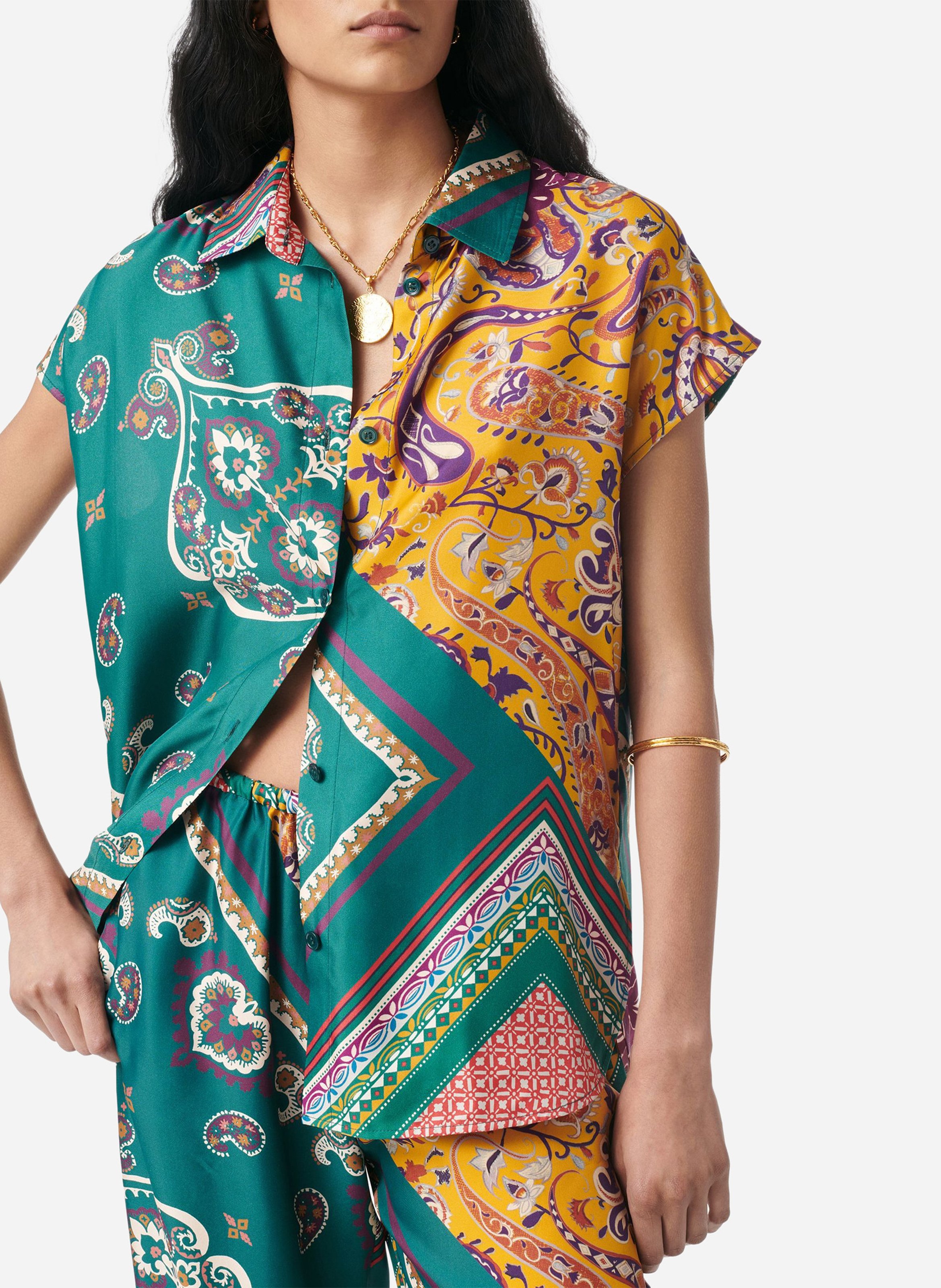 Chemise col classique VANESSA BRUNO Multicolored