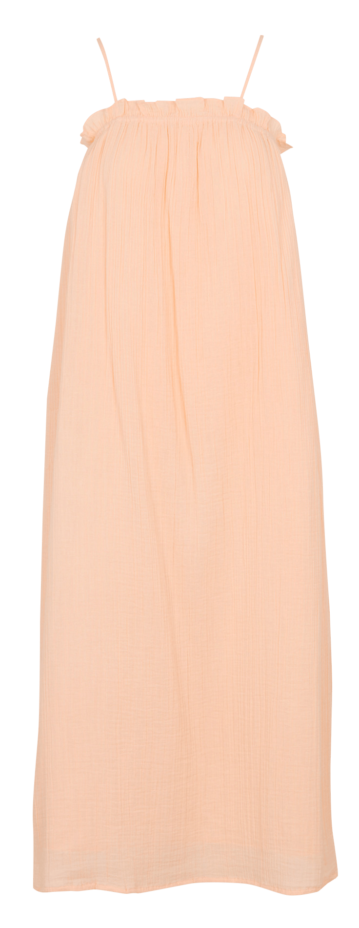 Cotton midi dress DES PETITS HAUTS Orange