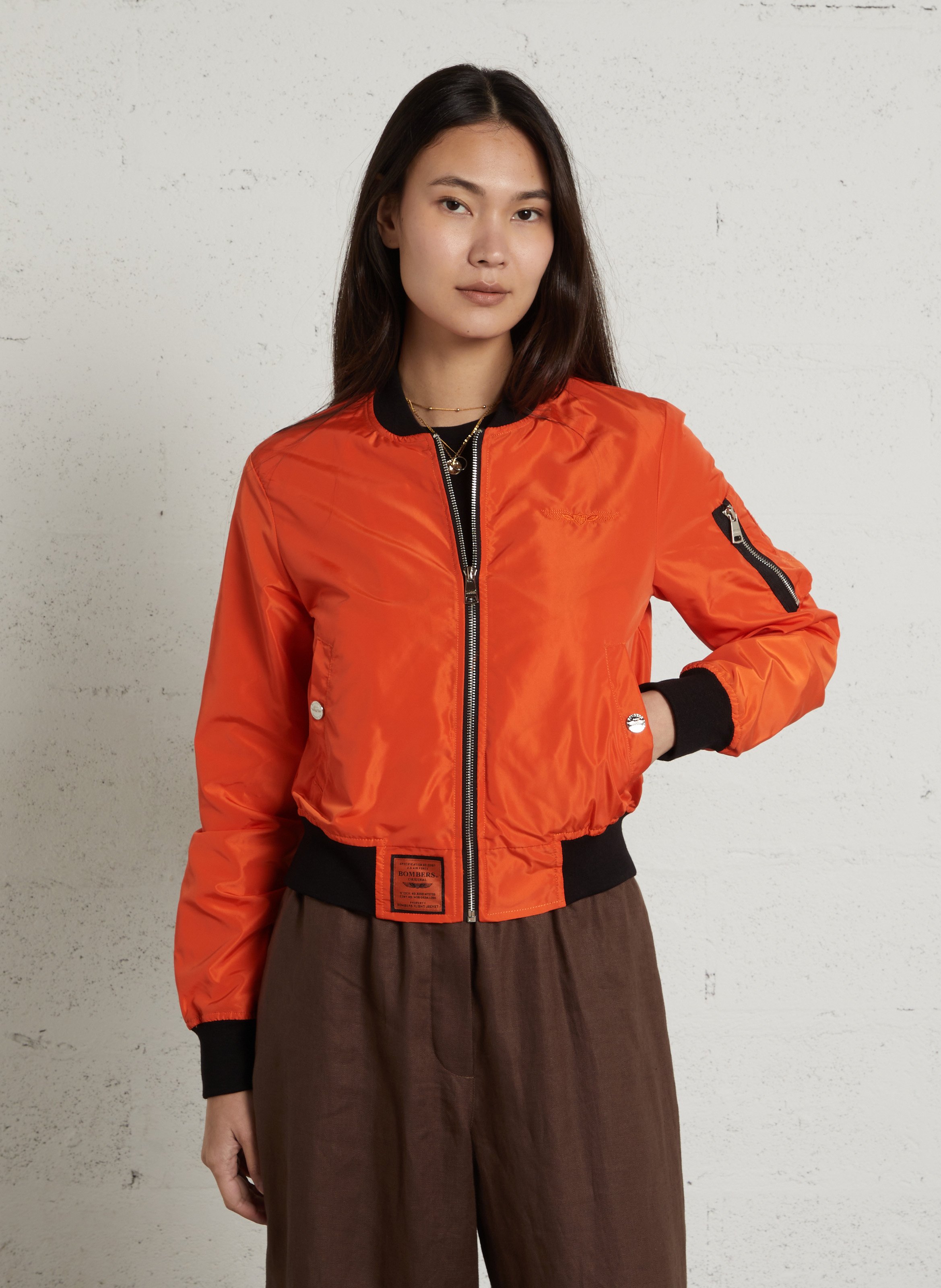 Nylon bomber jacket  BOMBERS ORIGINAL