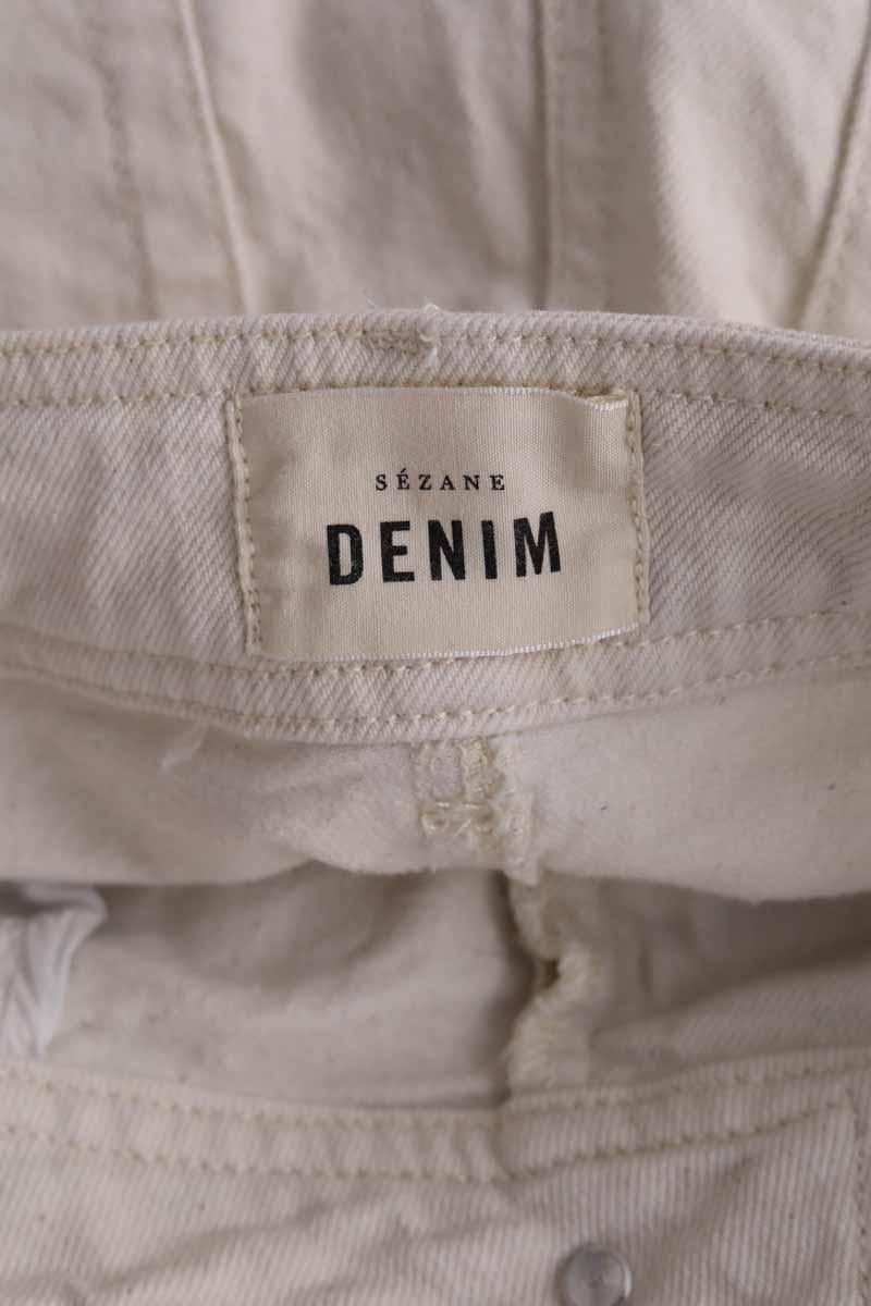 Wide-leg jeans SEZANE - Seconde main Beige