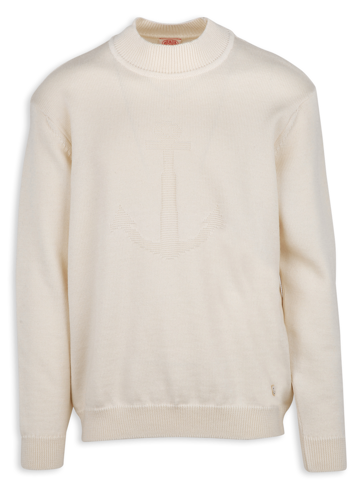 Straight-cut wool sweater ARMOR LUX Beige