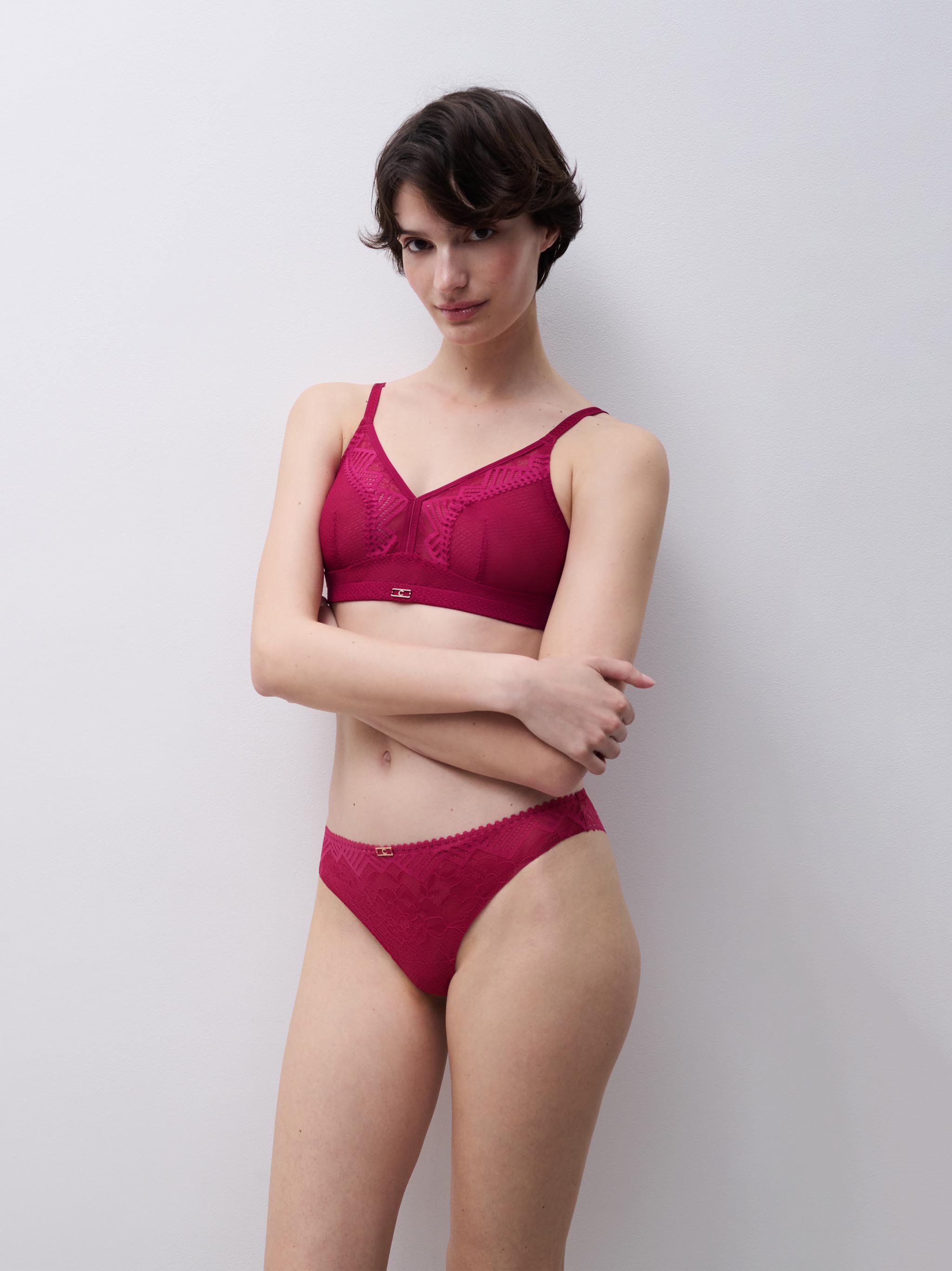 Non-wired support bra CHANTELLE Pink