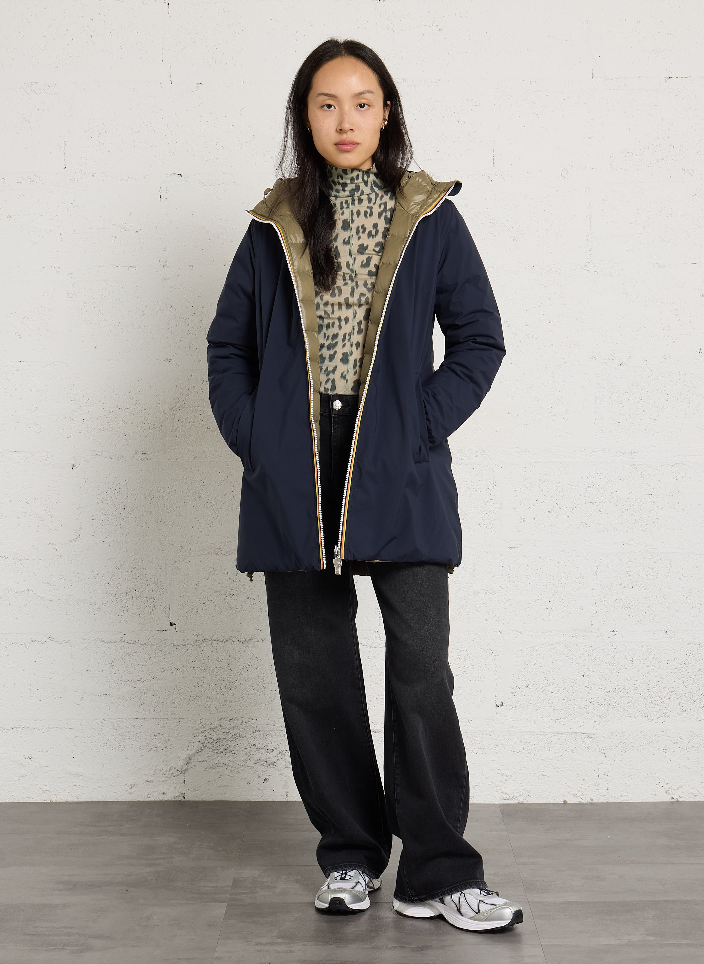 Straight-fit jeans van katoenmix BELLEROSE Zwart