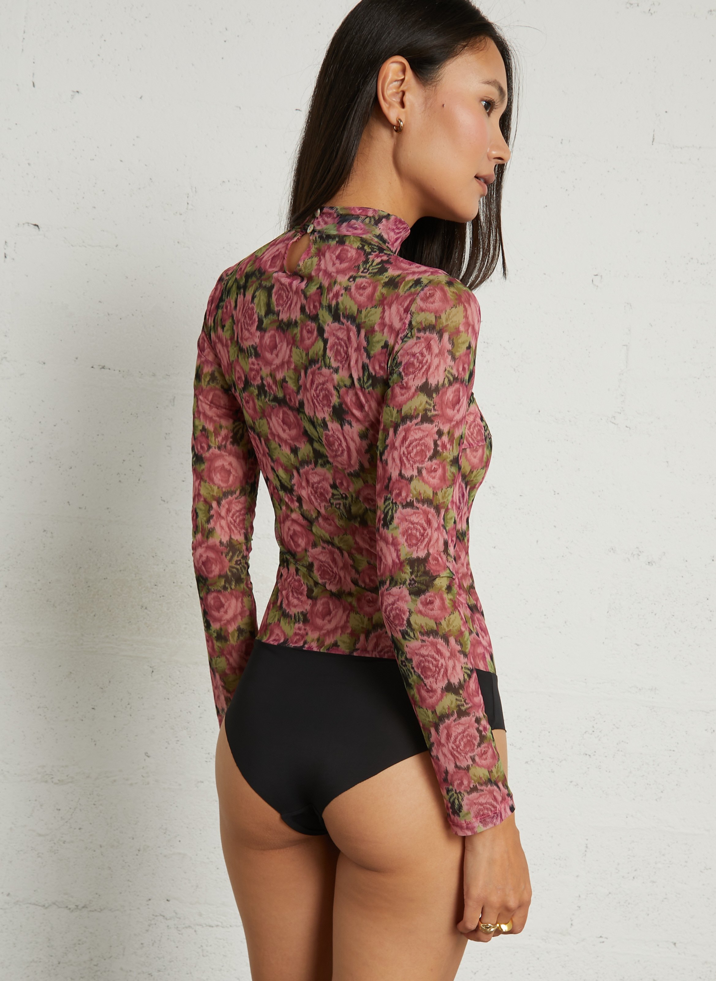 Body col montant | Rose LA NOUVELLE Femme