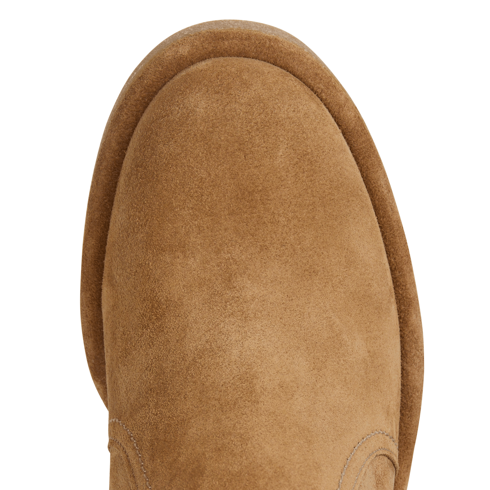 Enkellaarzen van suèdeleer MELLOW YELLOW Beige