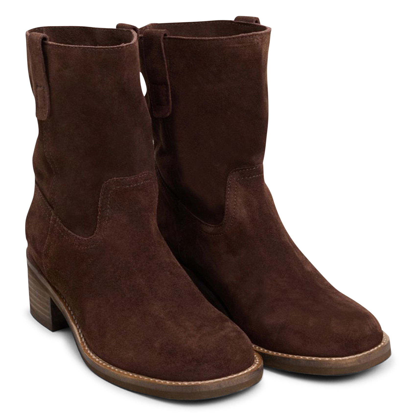 Bottines en cuir JONAK Marron