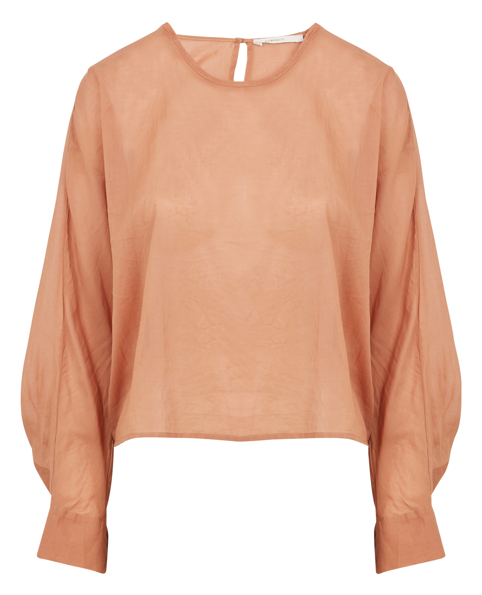 Top col rond en coton HUMANOID