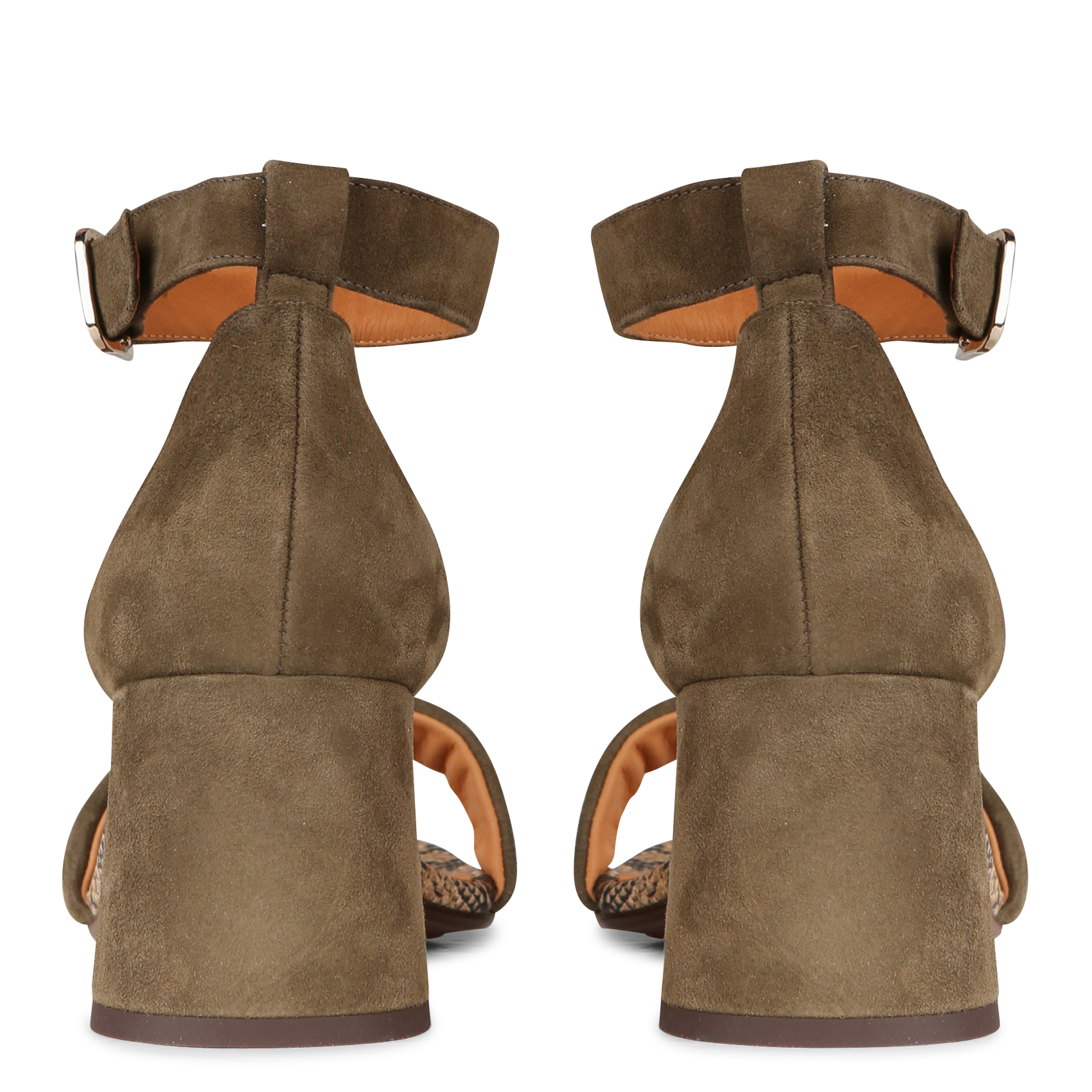 Sandales hautes en cuir CHIE MIHARA Vert